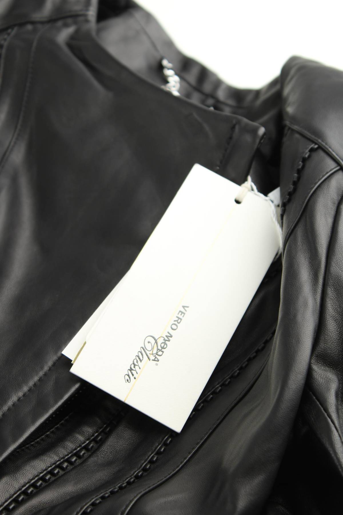 Γυναικείο δερμάτινο μπουφάν Vero Moda Classic3