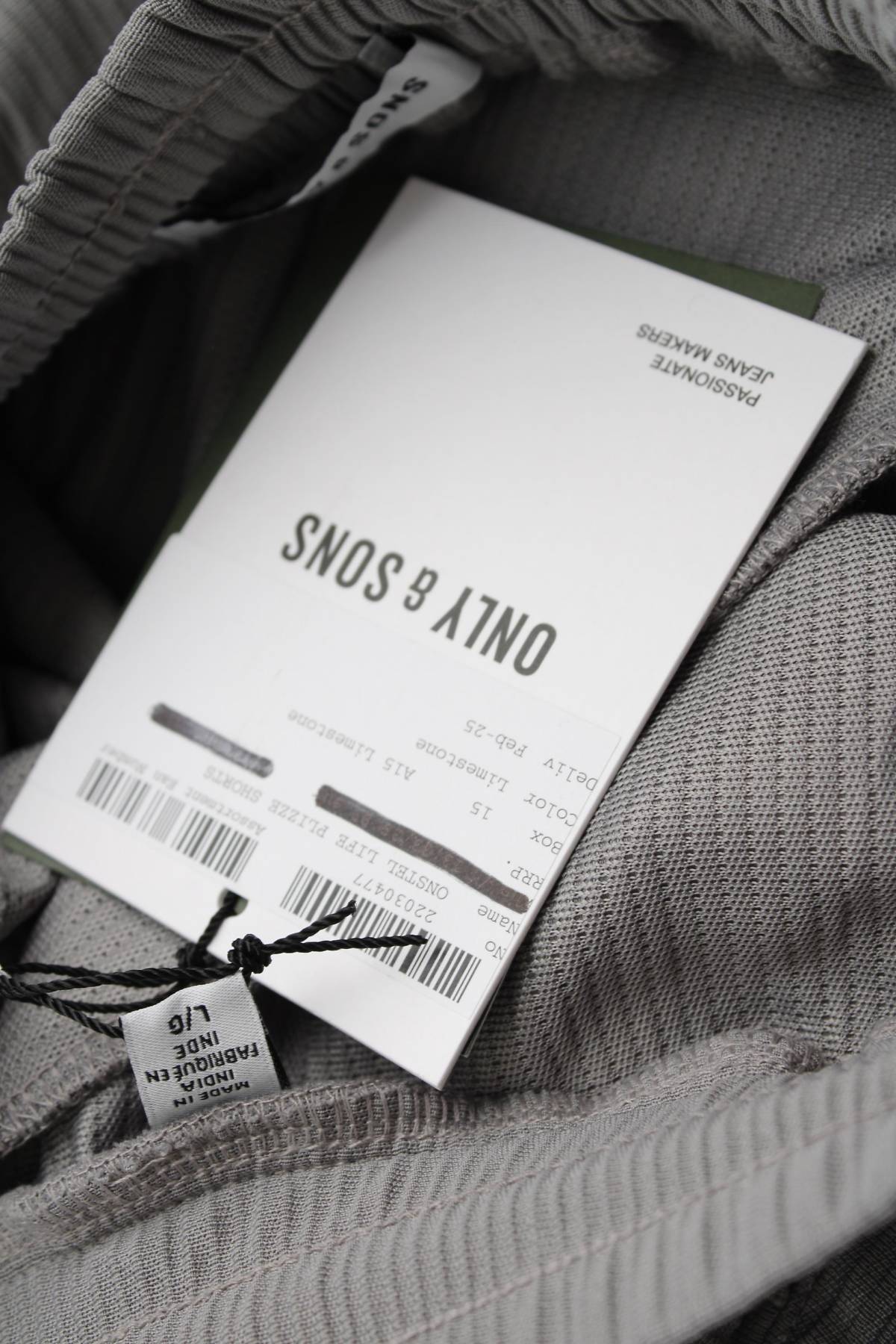 Ανδρικό σορτσάκι Only & Sons3 - Contourshop.gr Ανδρικό σορτσάκι Only & Sons3
