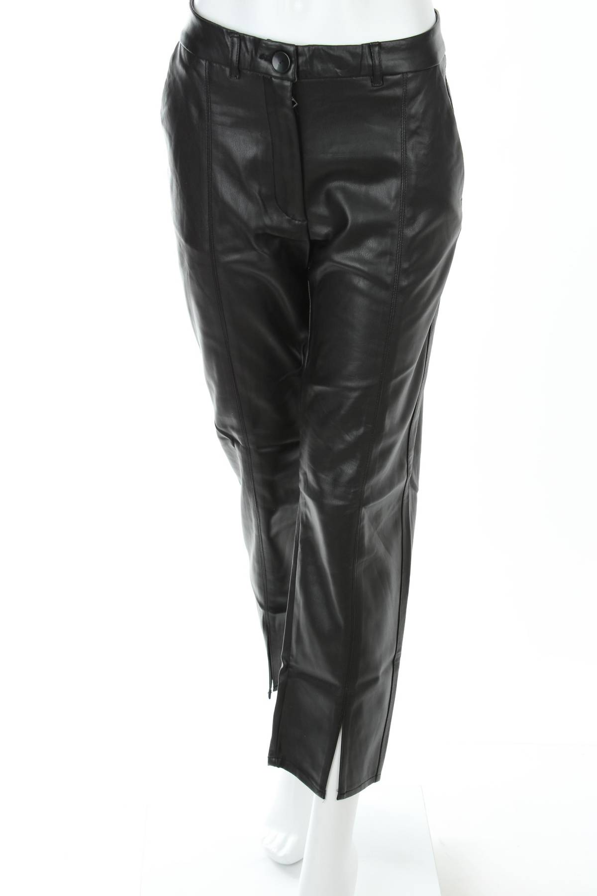 Γυναικείο δερμάτινο παντελόνι River Island1