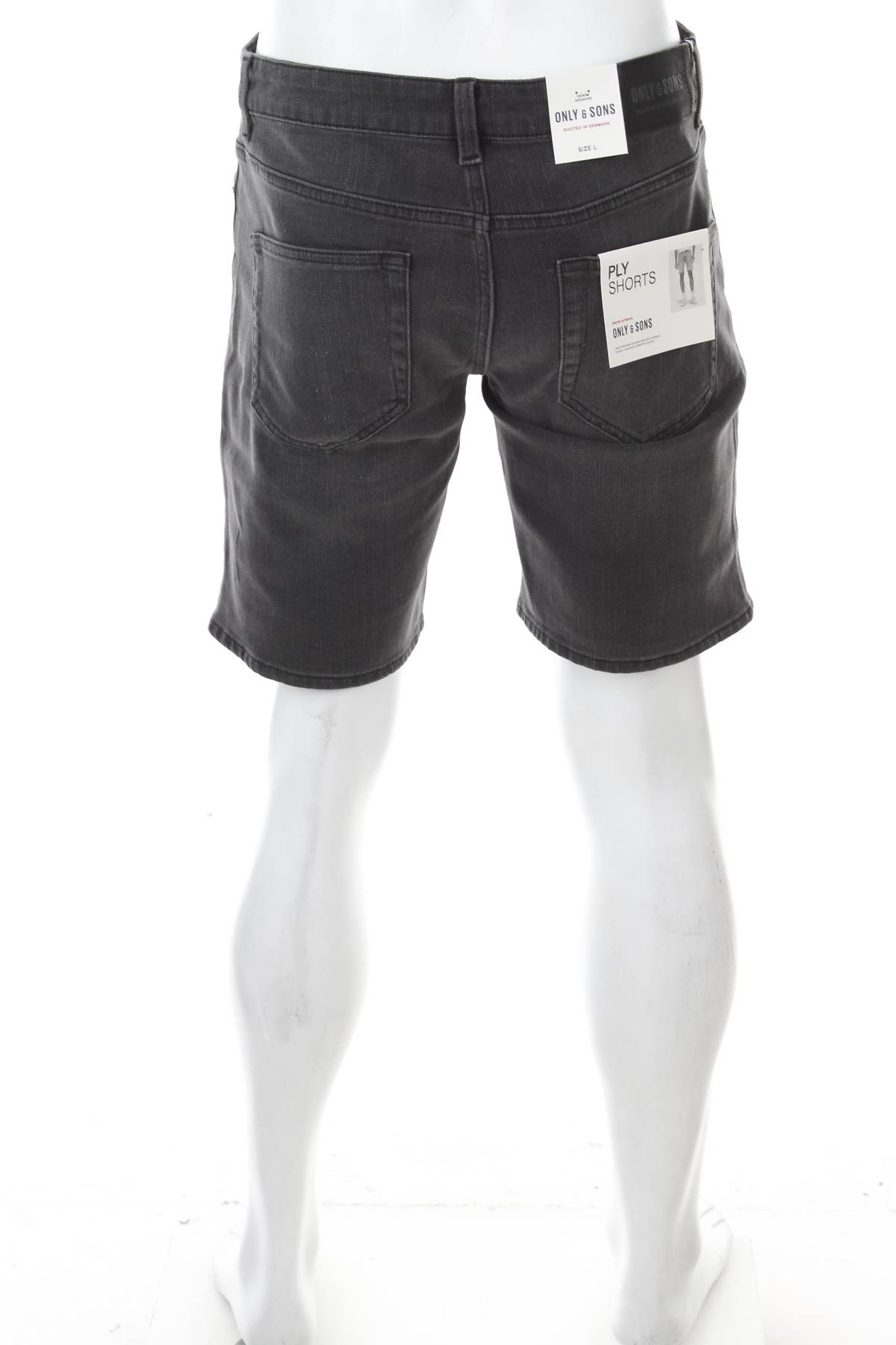 Мъжки къси дънки Only & Sons2 - Contour.bg Мъжки къси дънки Only & Sons2