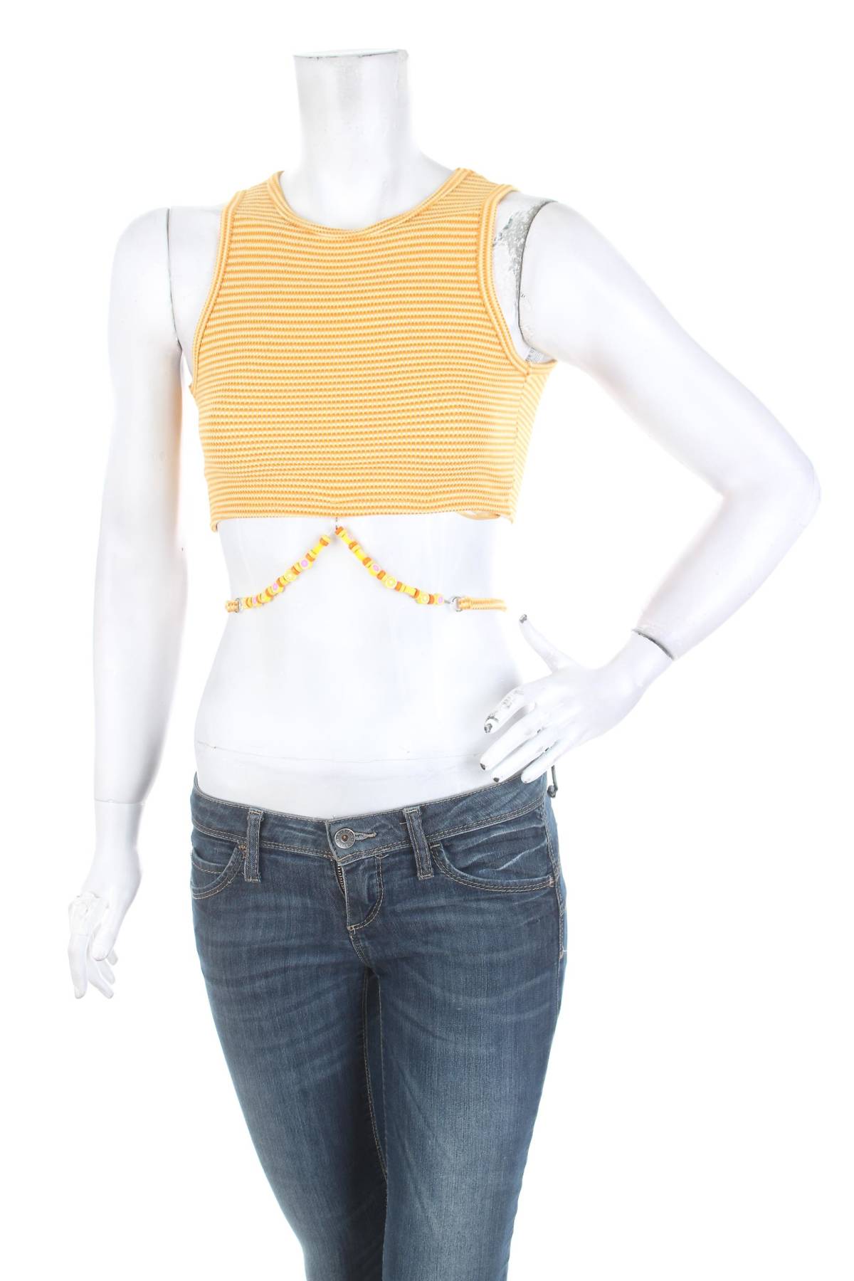 Γυναικείο αμάνικο Bershka1