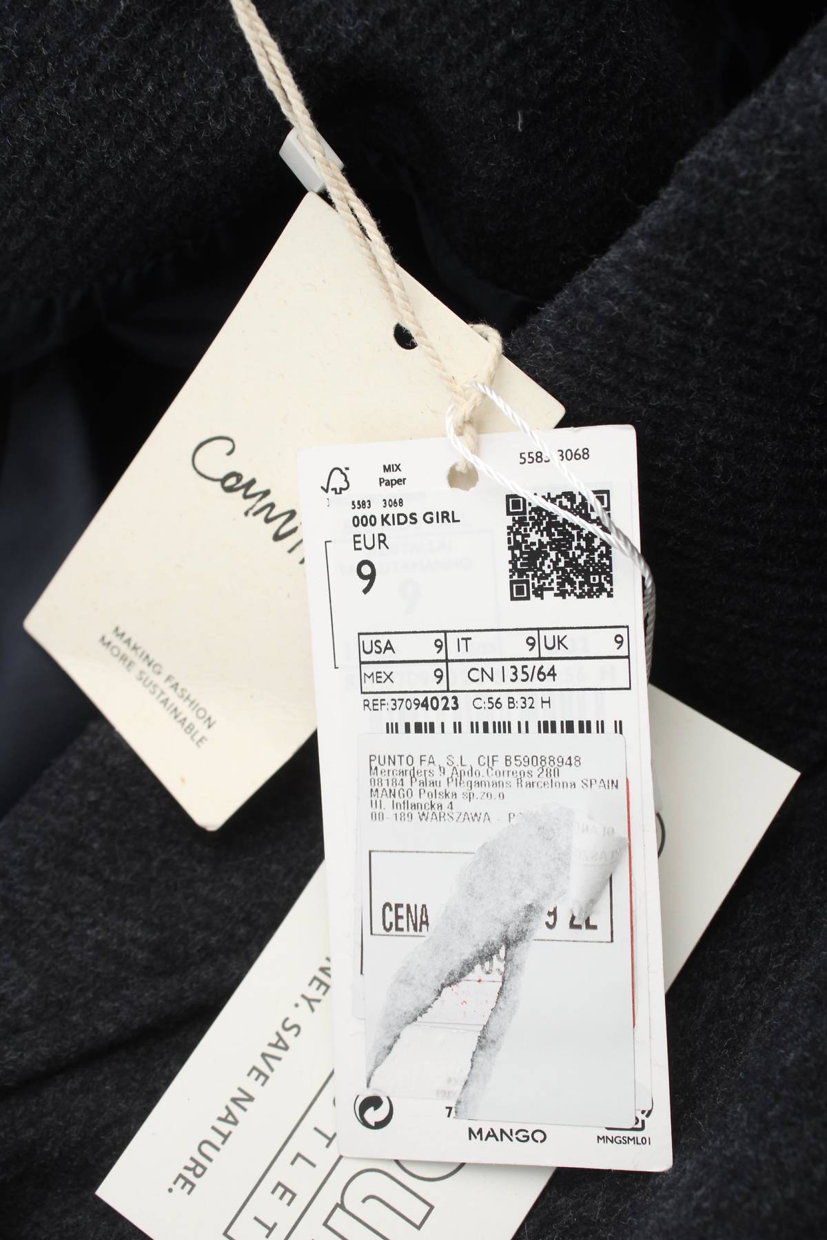 Παιδικό παλτό Mango3