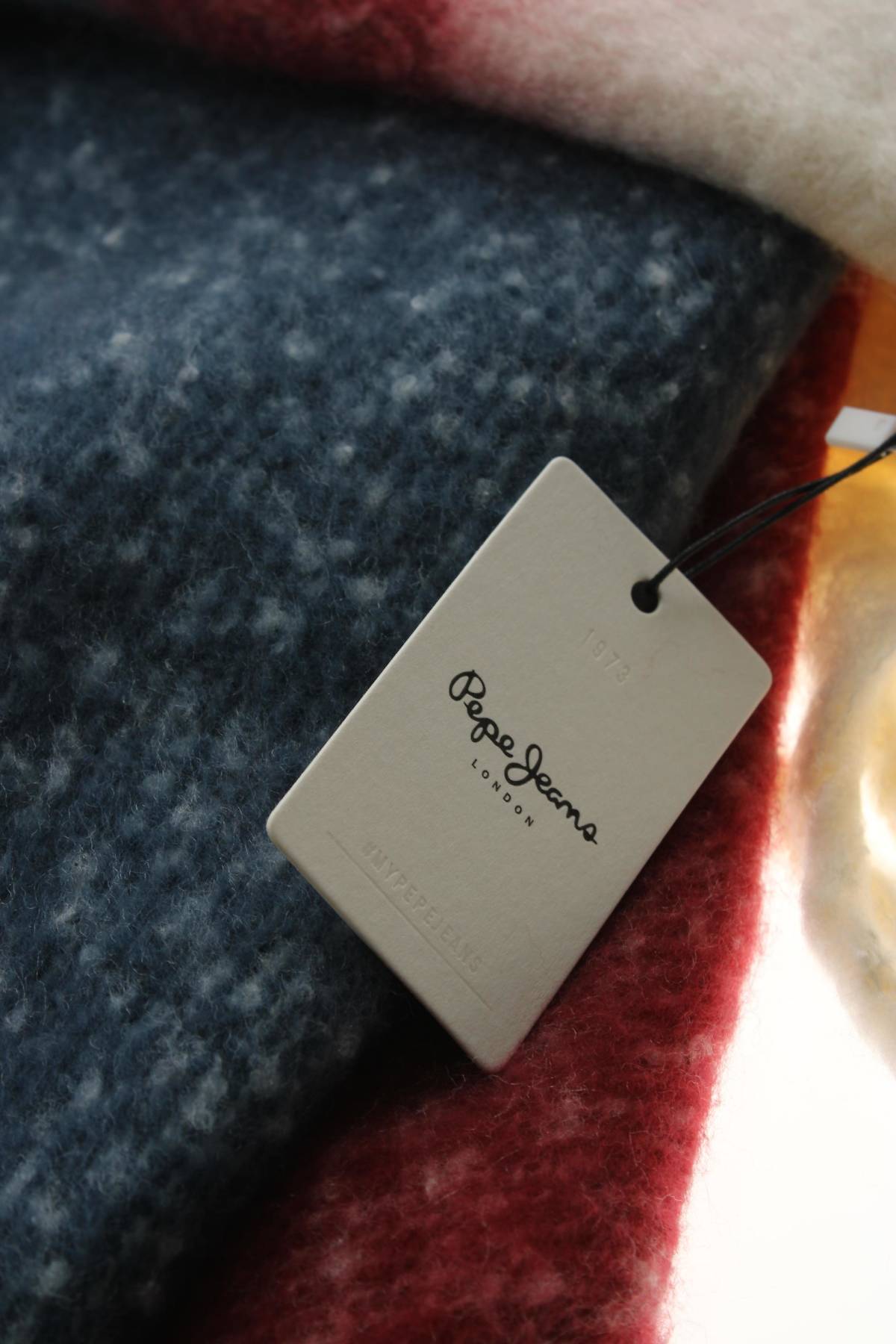 Плетен шал Pepe Jeans4