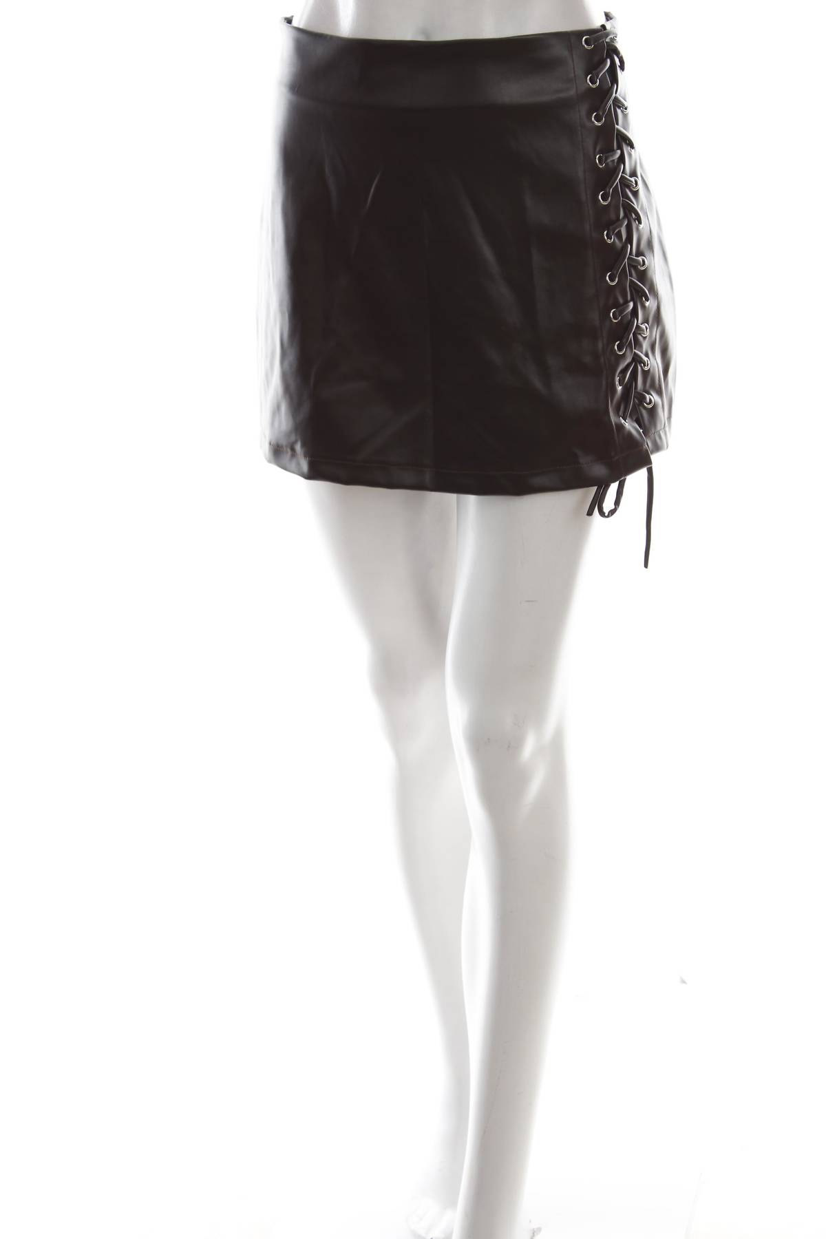 Кожена пола Boohoo1 - Contour.bg Кожена пола Boohoo1