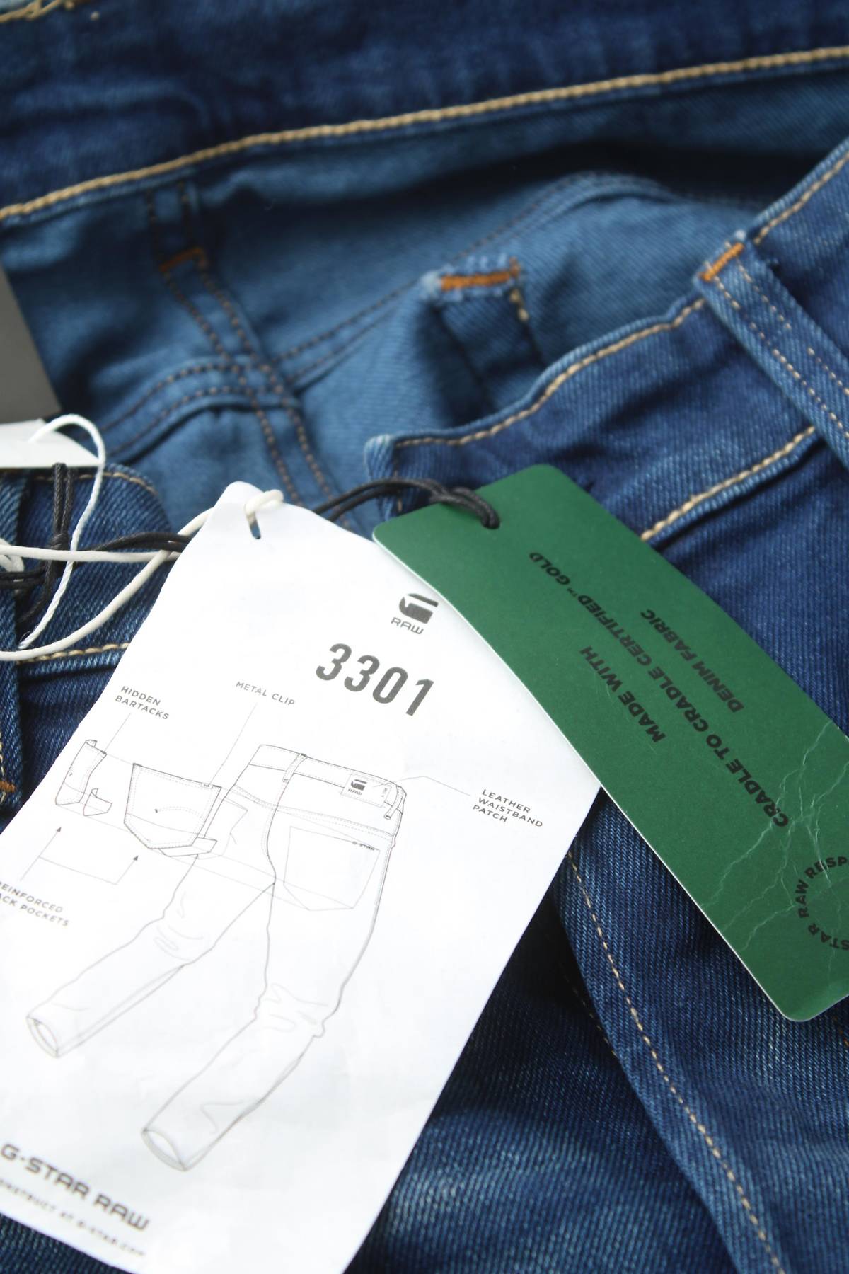 Мъжки дънки G-Star Raw3 - Contour.bg Мъжки дънки G-Star Raw3