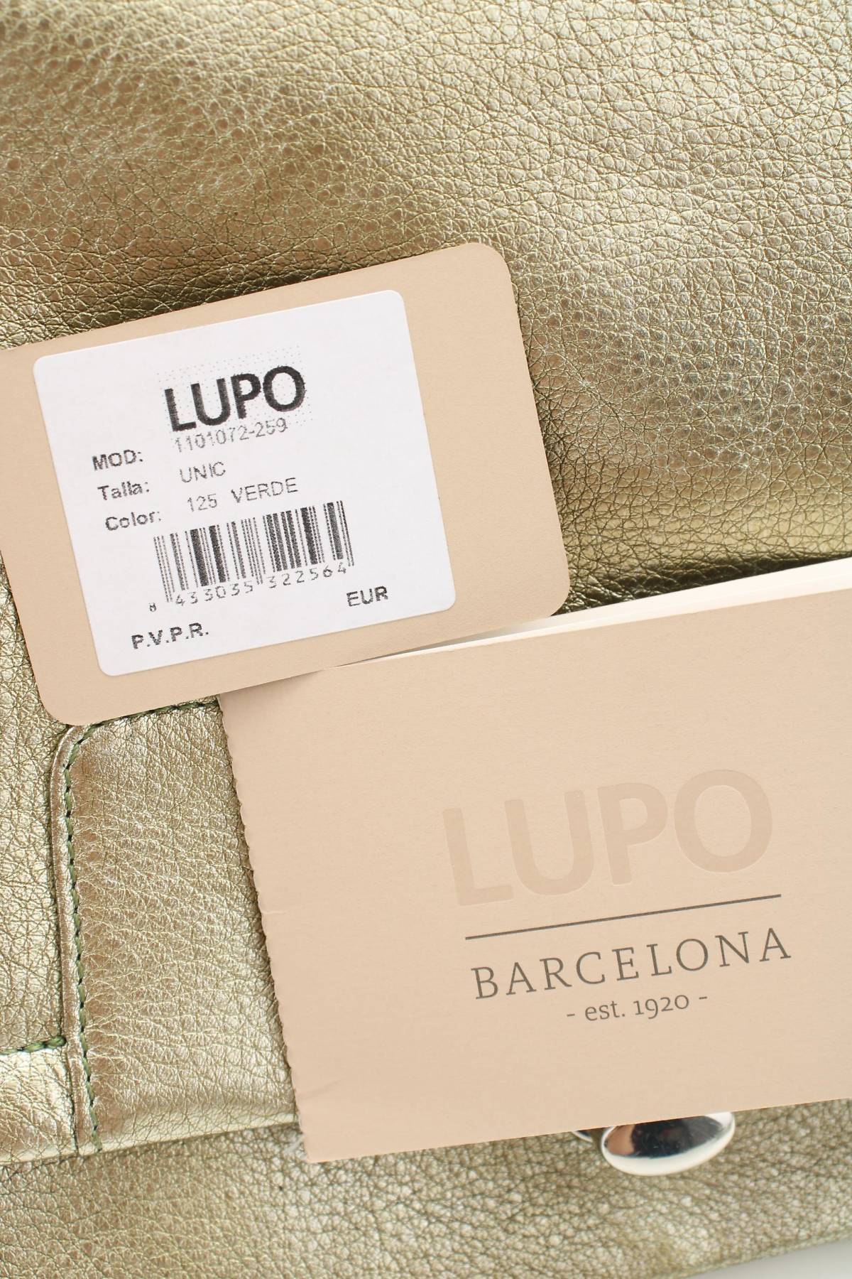 Дамска кожена чанта Lupo Barcelona4