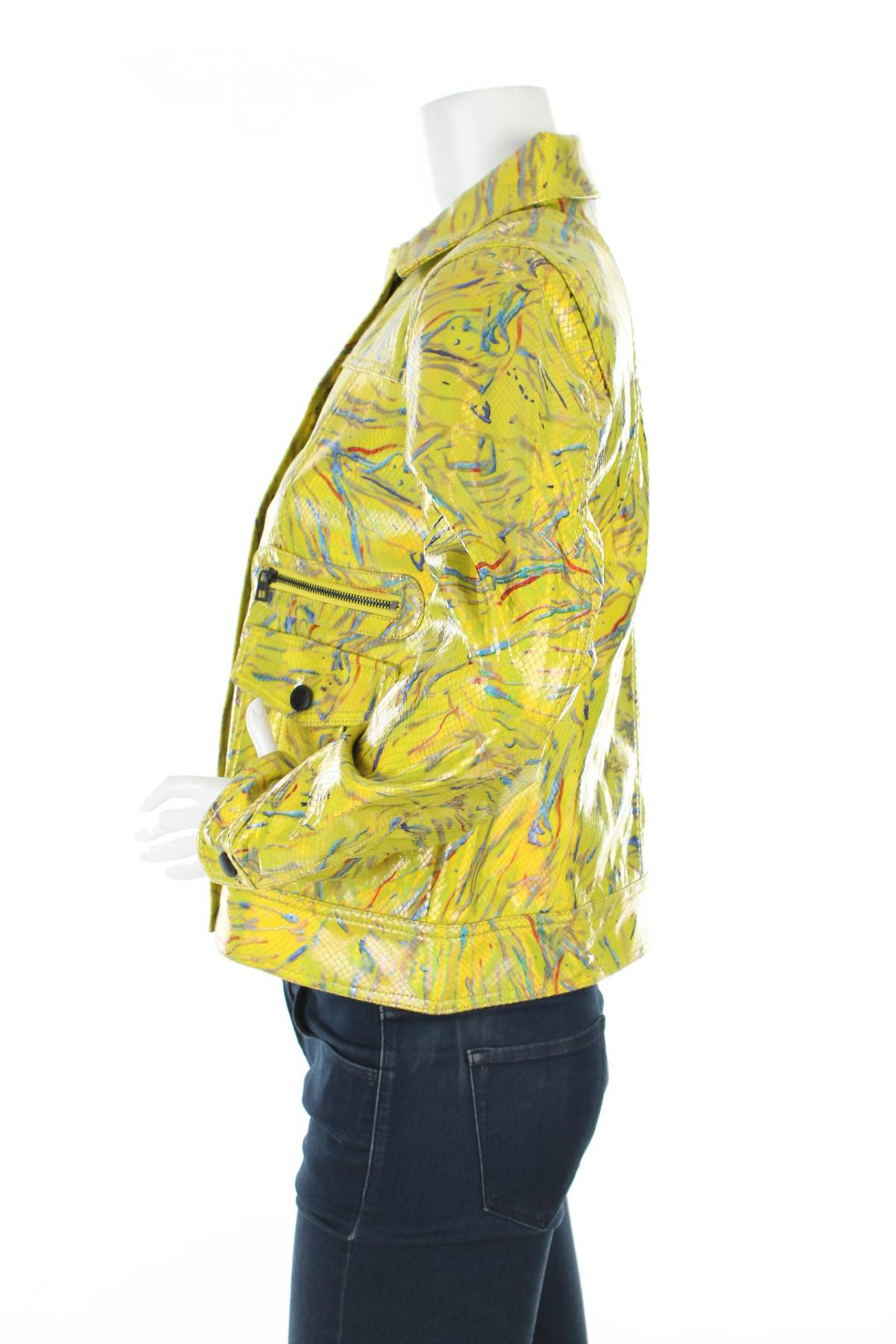 Дамско кожено яке Desigual3