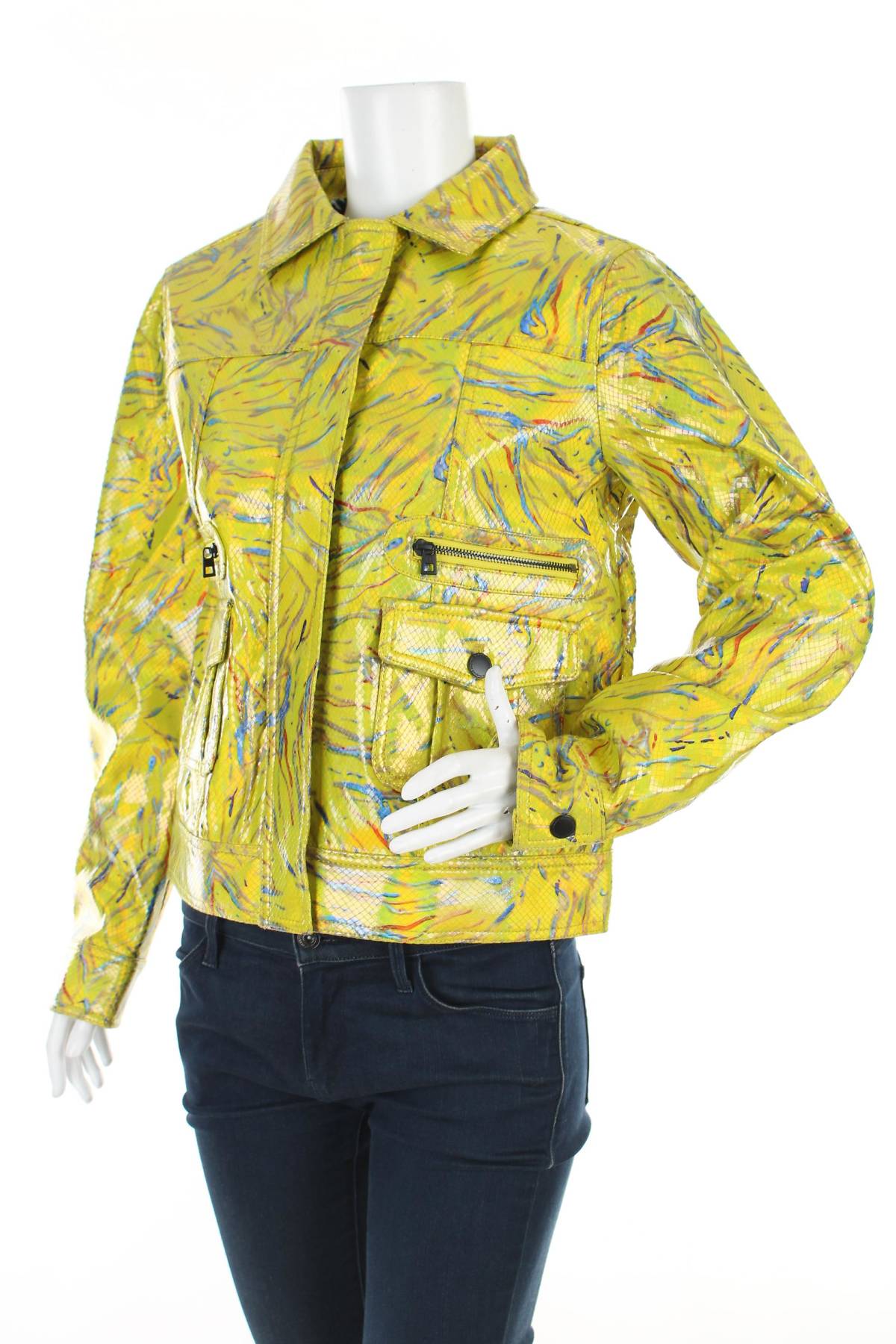 Дамско кожено яке Desigual1