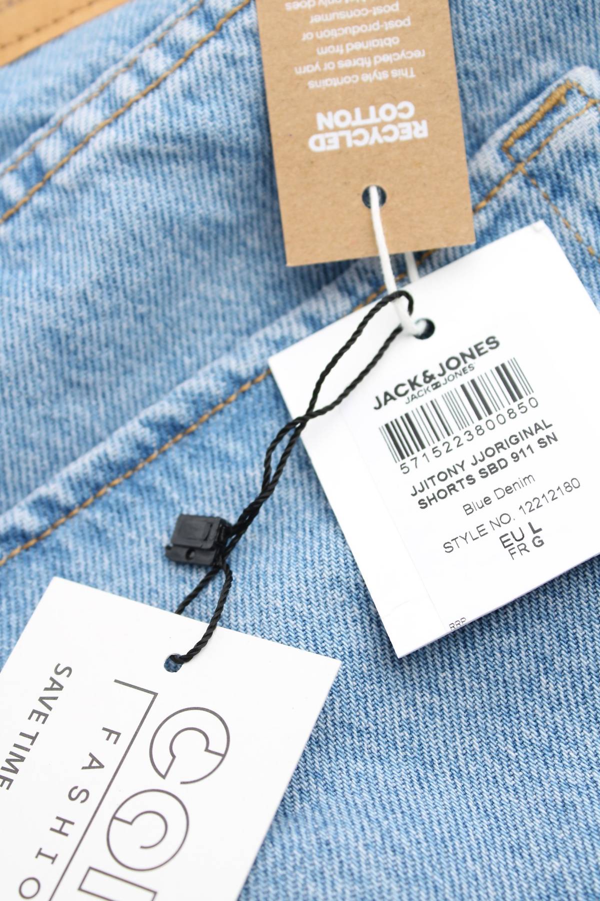 Ανδρικά τζιν σορτσάκια Jack & Jones3 - Contourshop.gr Ανδρικά τζιν σορτσάκια Jack & Jones3