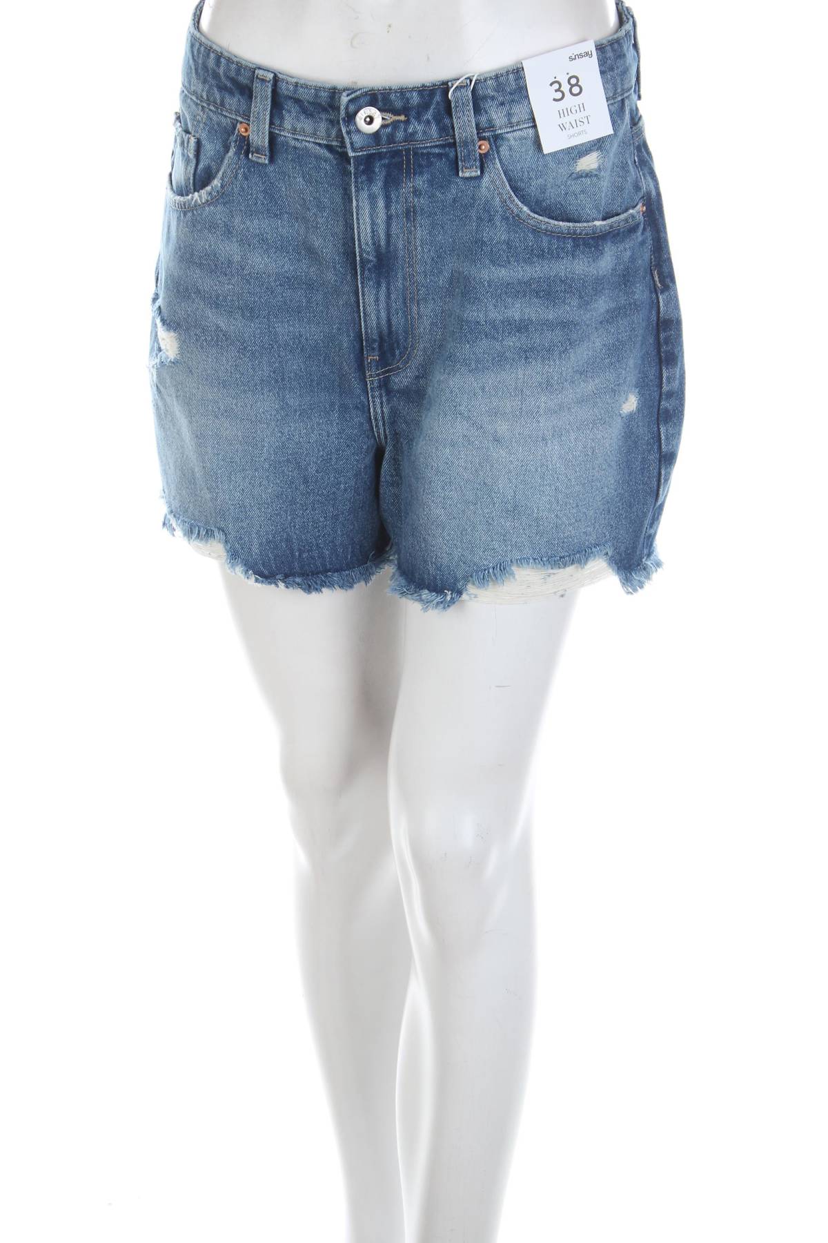 Дамски къси дънки Sinsay1