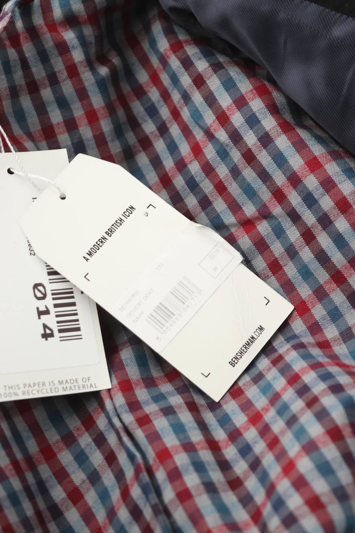 Мъжко палто Ben Sherman4