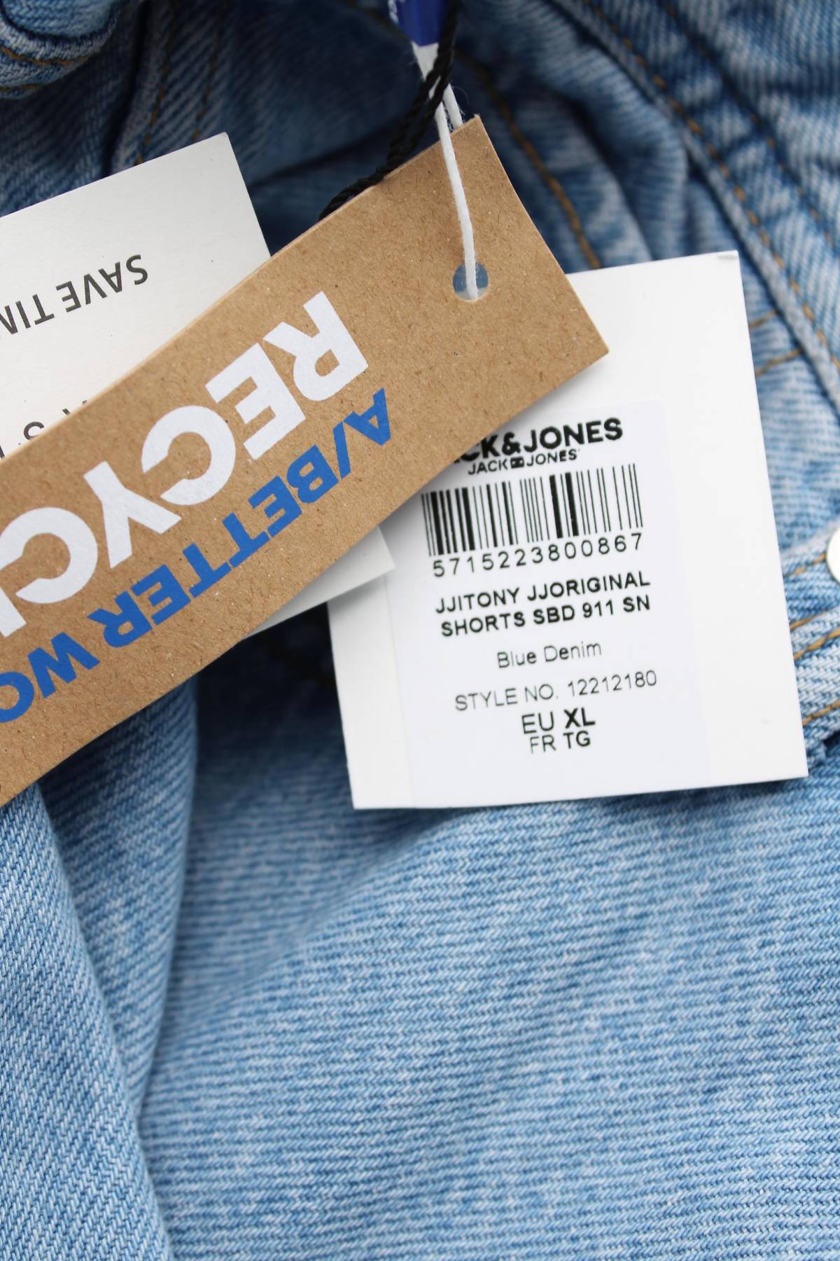 Ανδρικά τζιν σορτσάκια Jack & Jones3 - Contourshop.gr Ανδρικά τζιν σορτσάκια Jack & Jones3