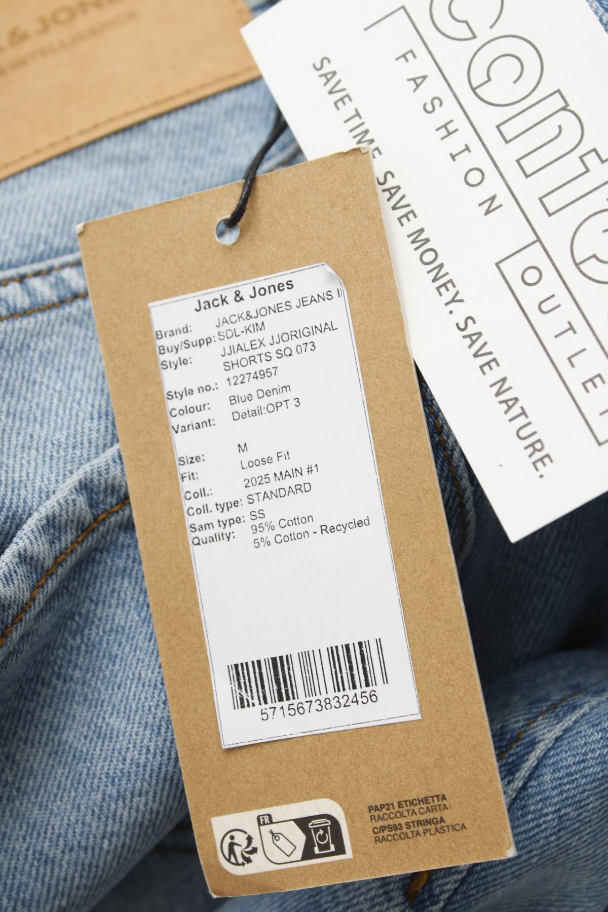 Ανδρικά τζιν σορτσάκια Jack & Jones3 - Contourshop.gr Ανδρικά τζιν σορτσάκια Jack & Jones3