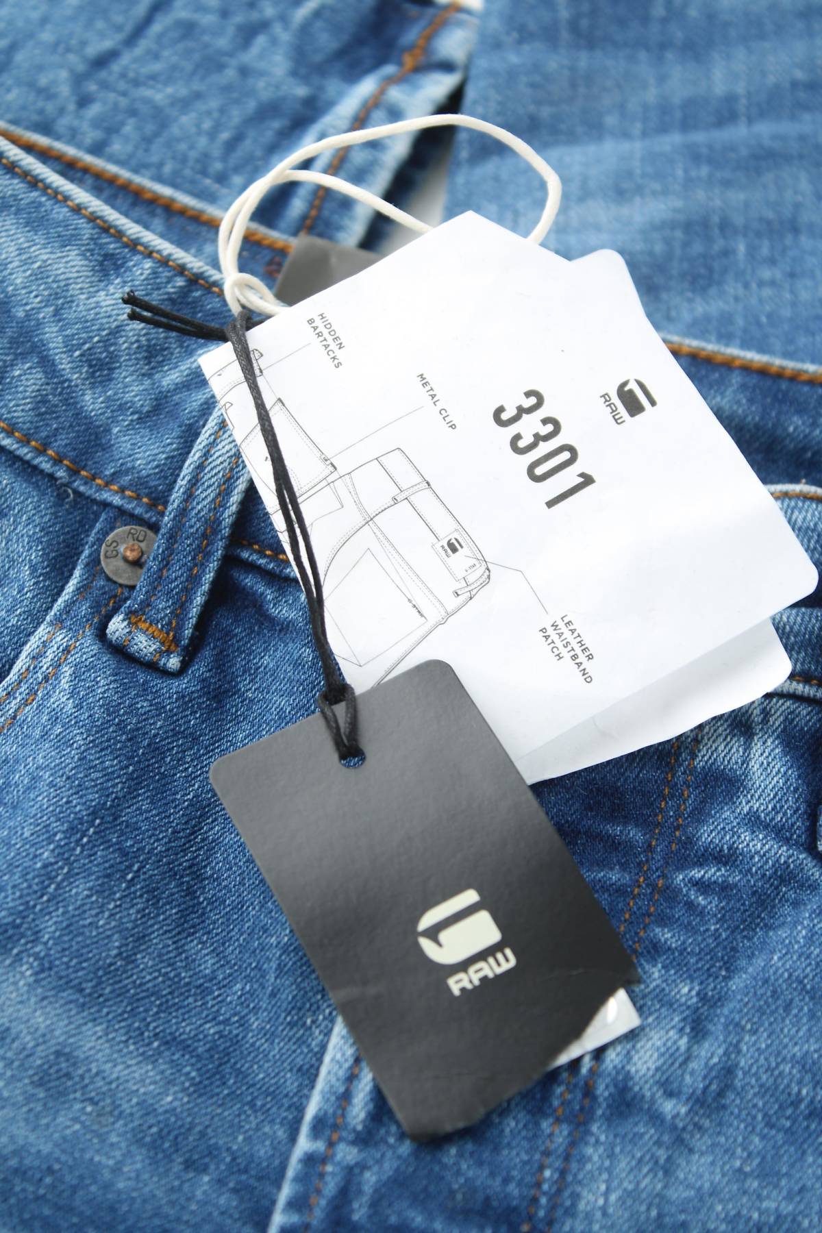 Мъжки дънки G-Star Raw3 - Contour.bg Мъжки дънки G-Star Raw3