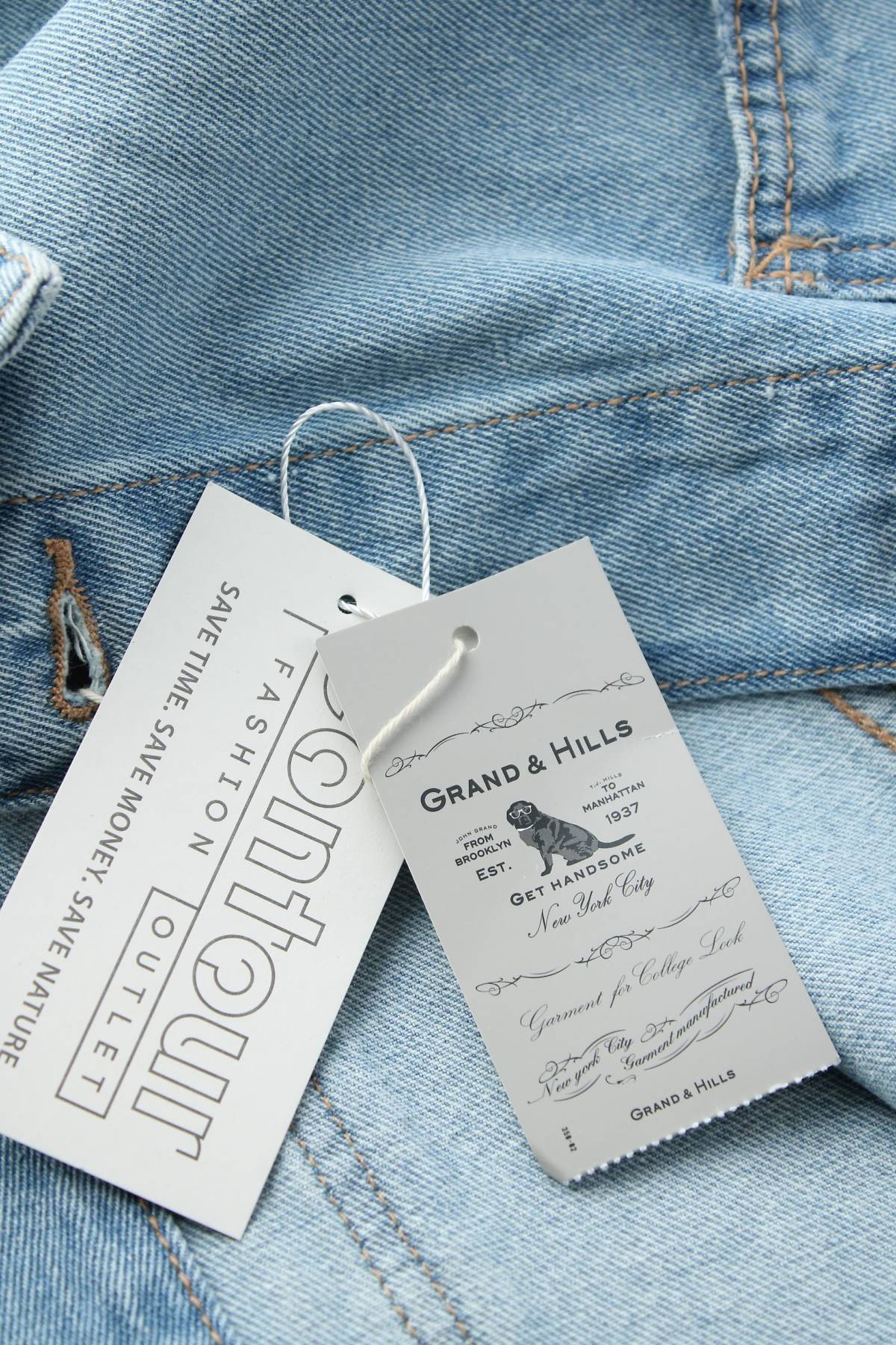 Τζιν μπουφάν Grand & Hills4 - Contourshop.gr Τζιν μπουφάν Grand & Hills4