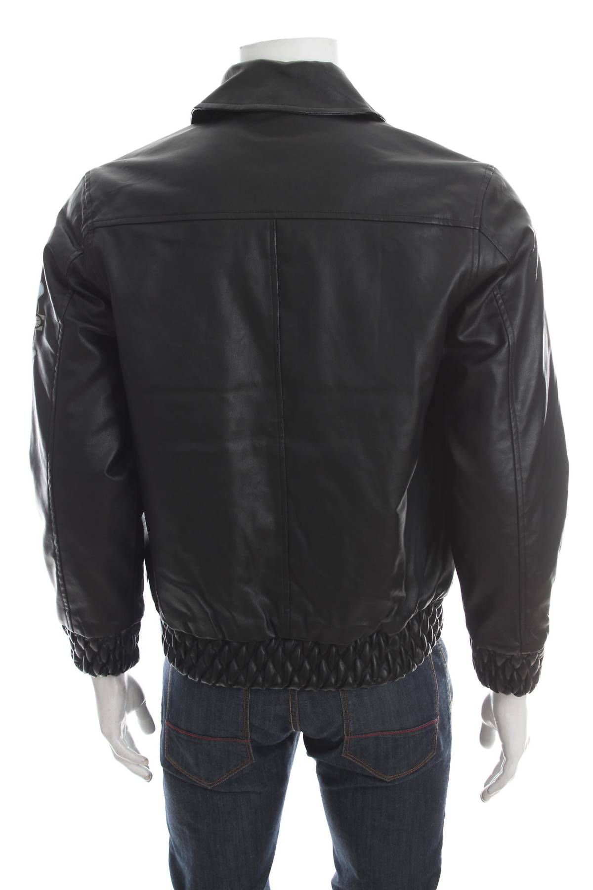 Ανδρικό δερμάτινο μπουφάν Fubu2 - Contourshop.gr Ανδρικό δερμάτινο μπουφάν Fubu2