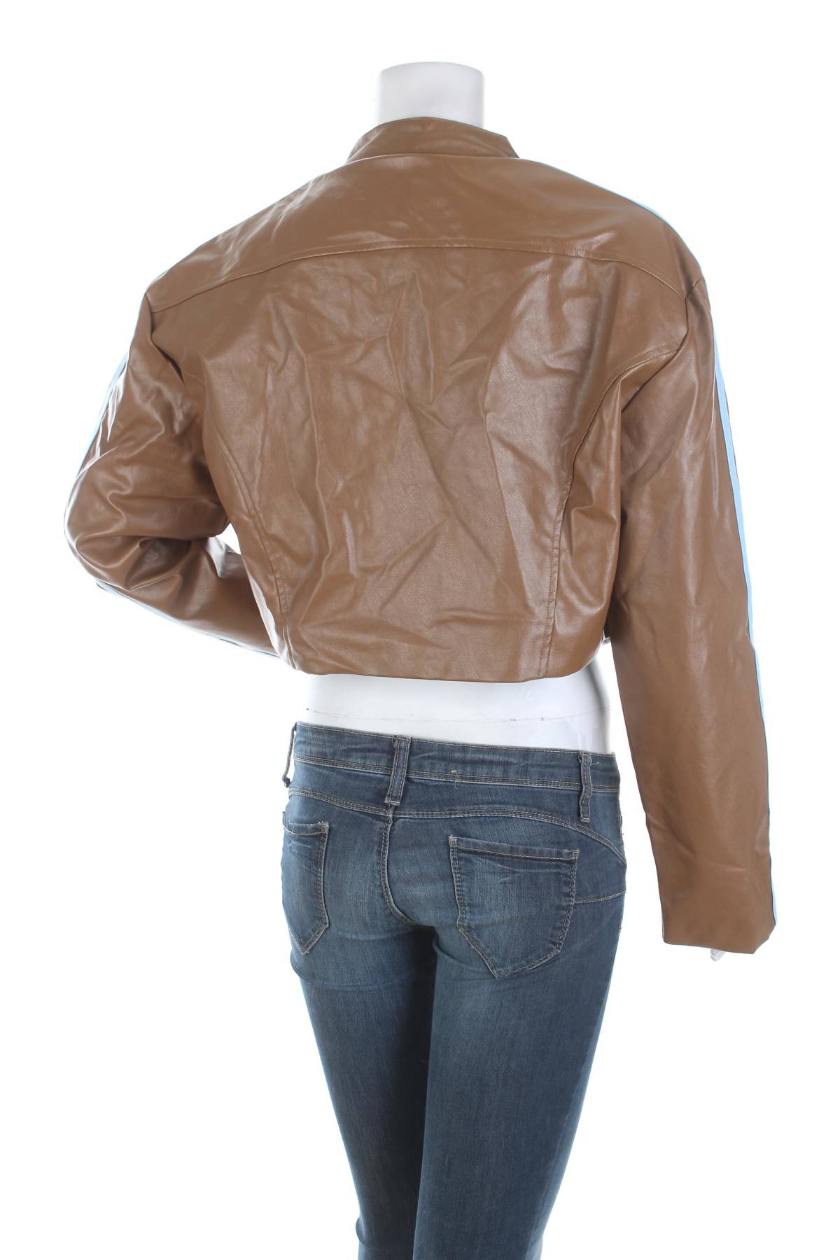 Дамско кожено яке Boohoo2