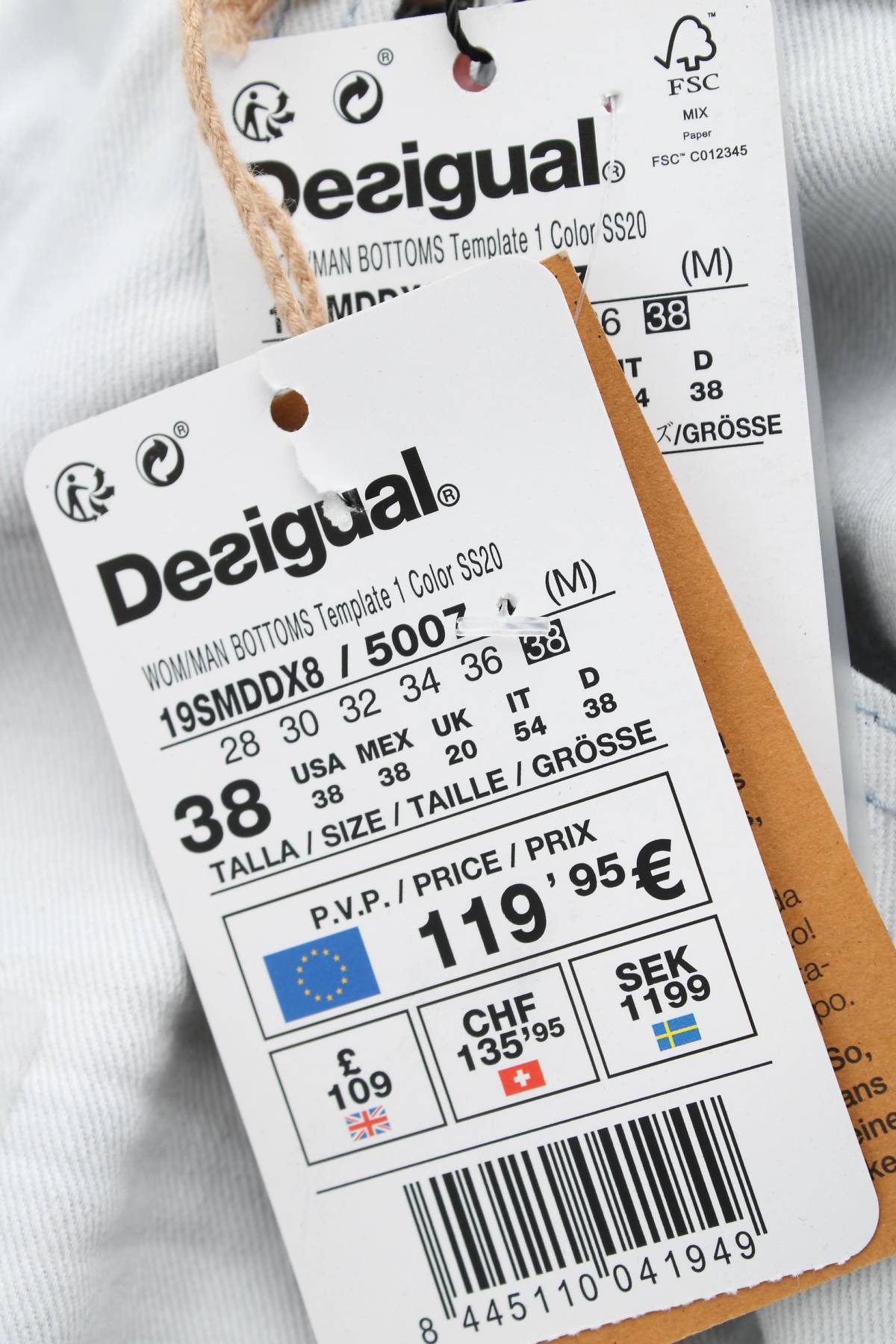 Мъжки дънки Desigual3