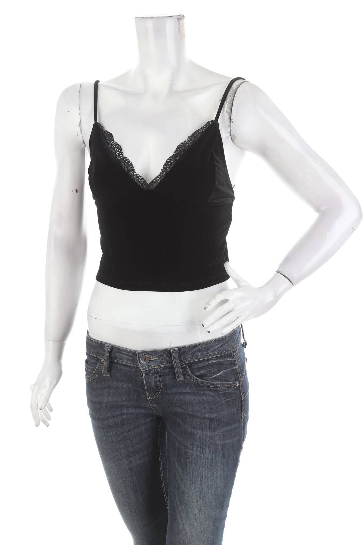 Γυναικείο αμάνικο Bershka1 - Contourshop.gr Γυναικείο αμάνικο Bershka1
