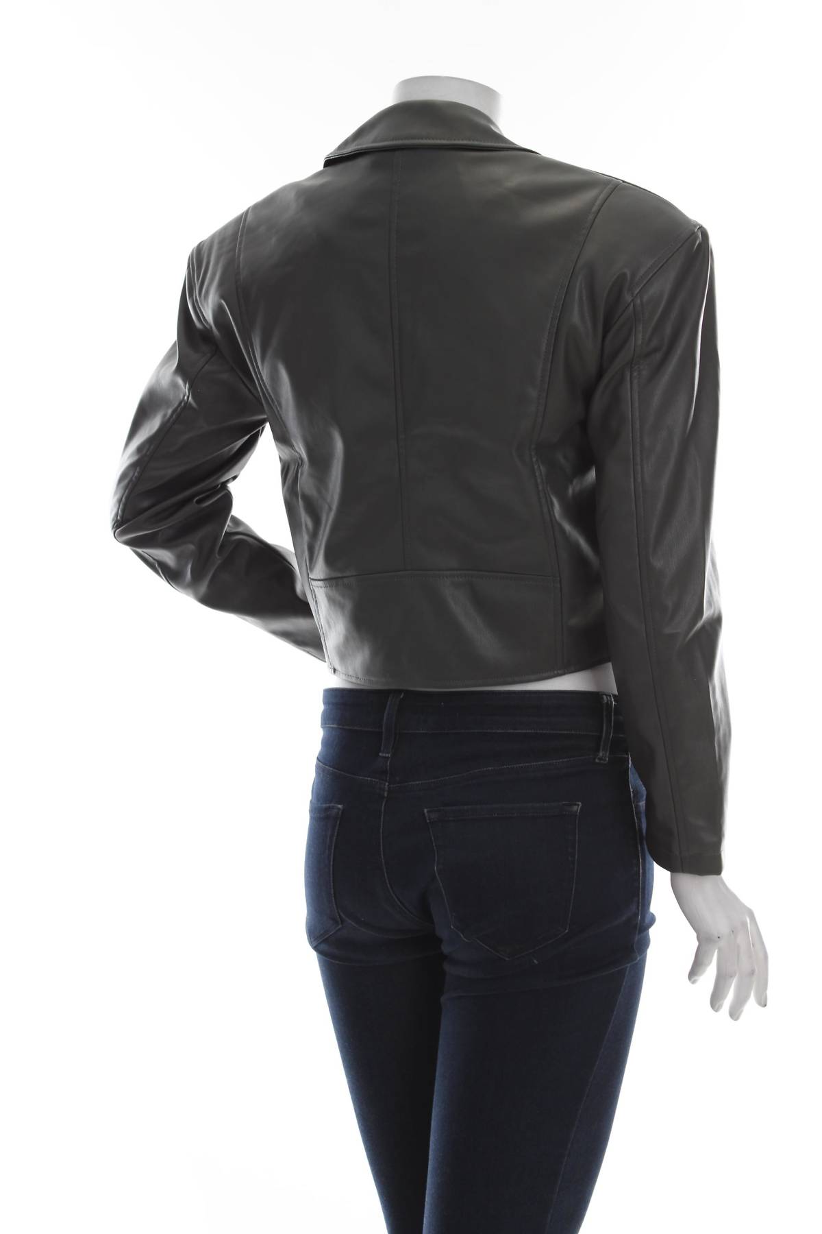 Γυναικείο δερμάτινο μπουφάν Vero Moda2 - Contourshop.gr Γυναικείο δερμάτινο μπουφάν Vero Moda2