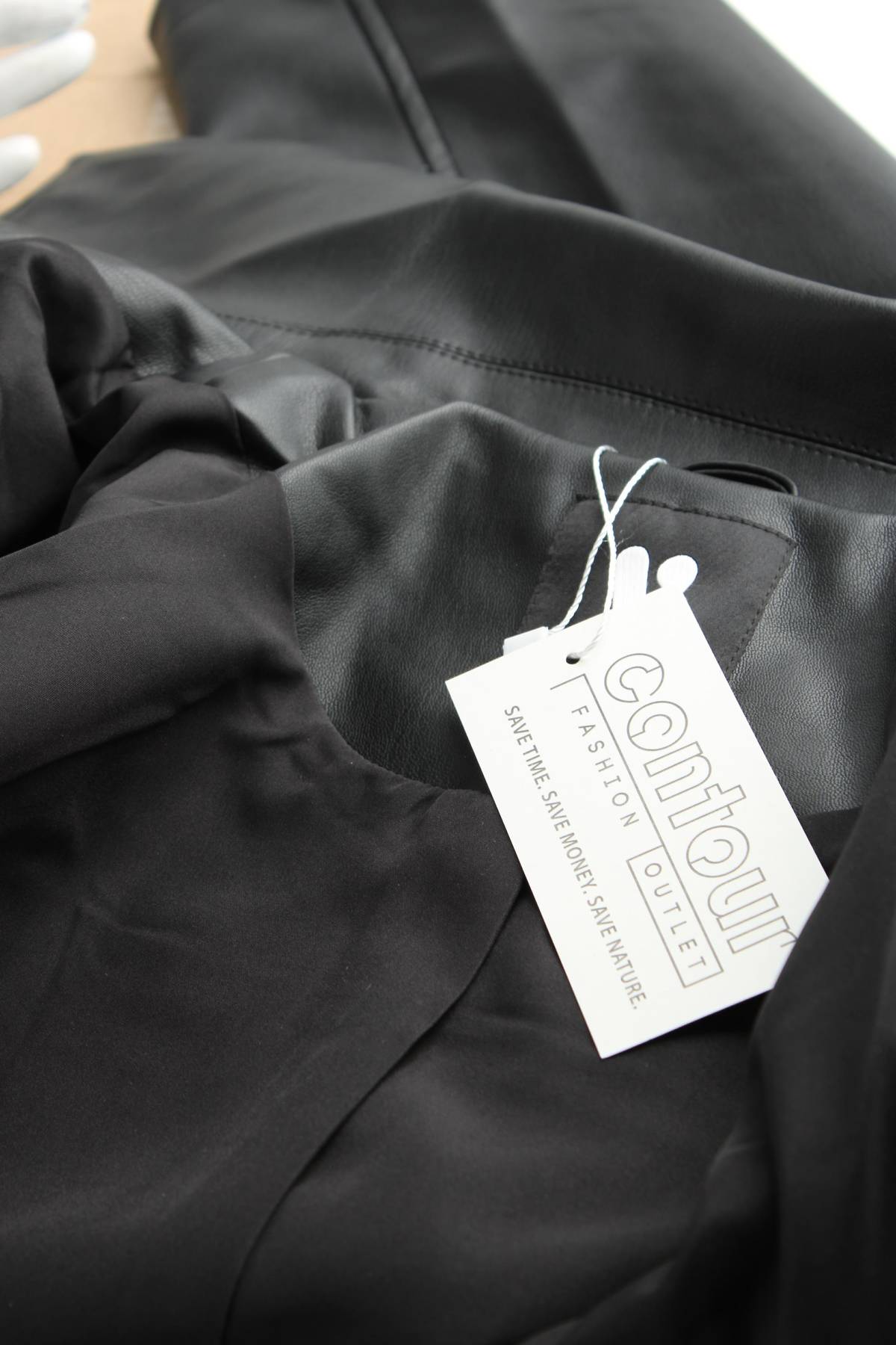 Γυναικείο δερμάτινο μπουφάν V by Very4