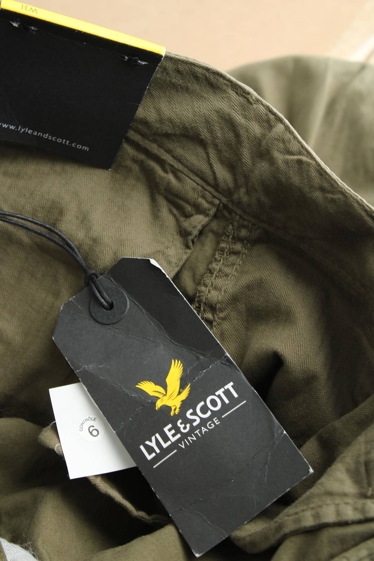 Мъжки къс панталон Lyle & Scott3