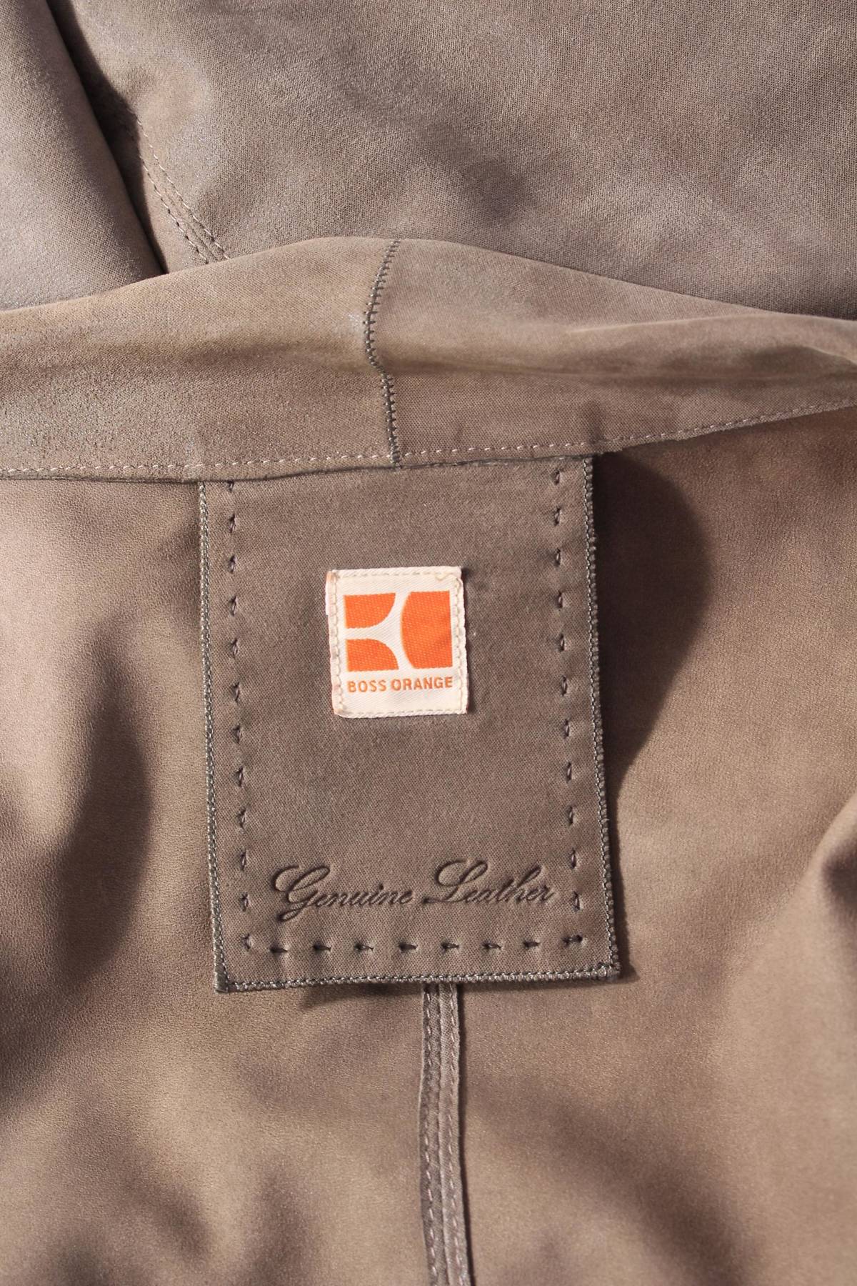 Дамско кожено яке BOSS Orange5 - Contour.bg Дамско кожено яке BOSS Orange5