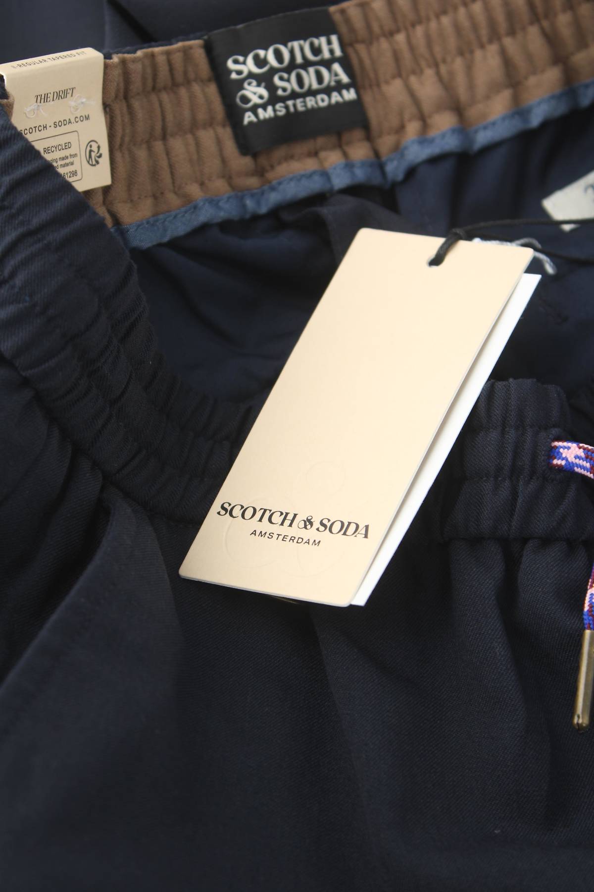 Дамски панталон Scotch & Soda Amsterdams Blauw3