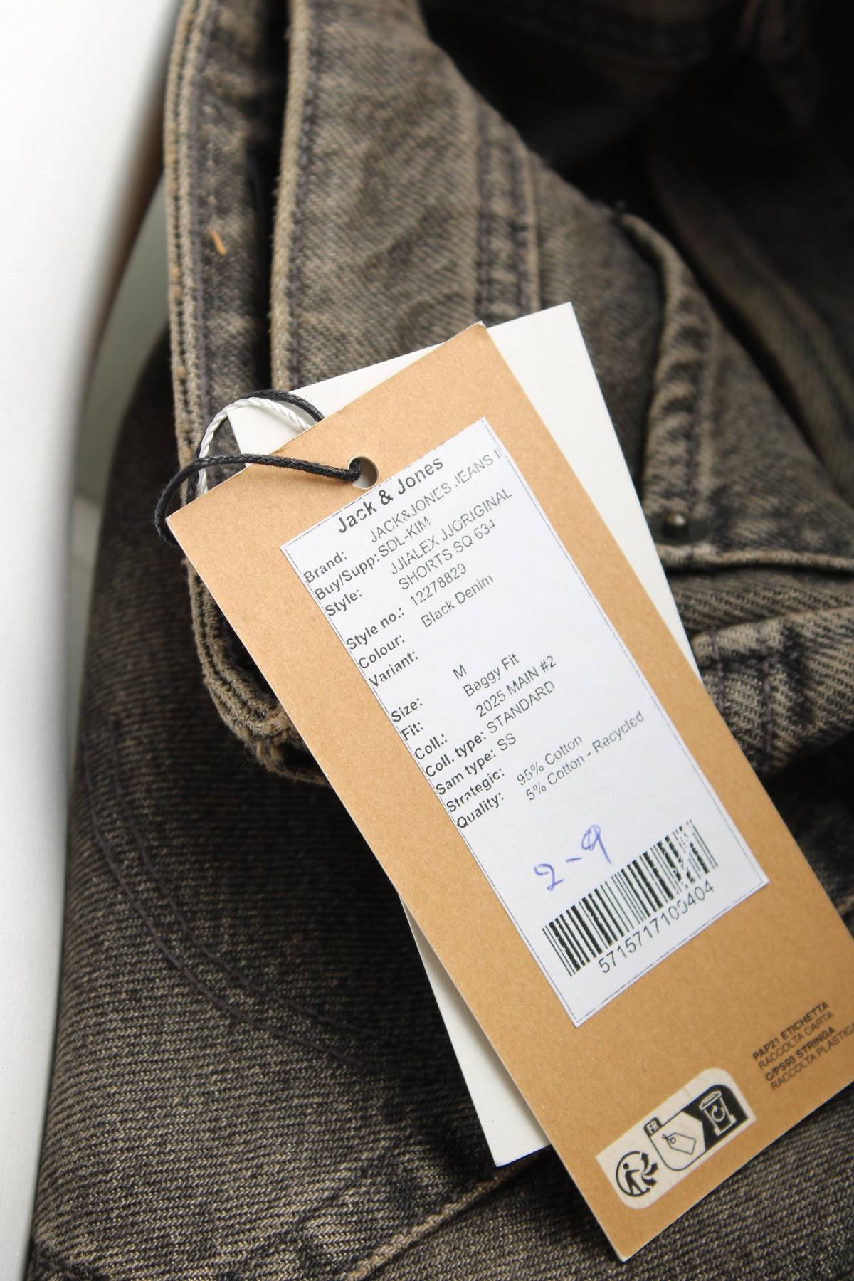 Мъжки къси дънки Jack & Jones3