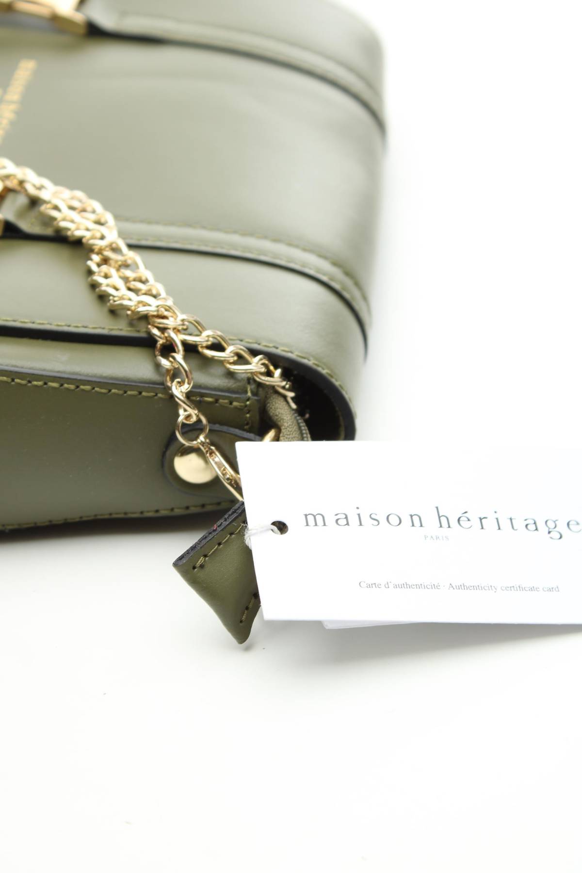 Дамска кожена чанта Maison Héritage4