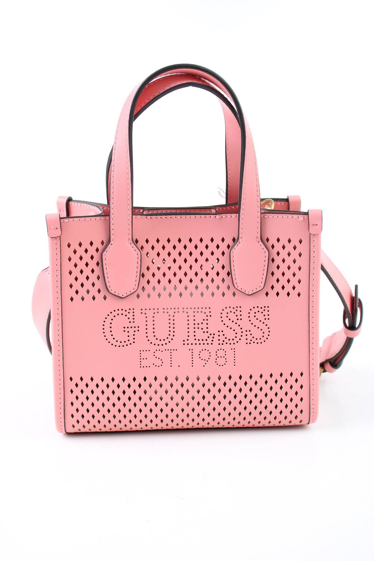 Дамска кожена чанта Guess1