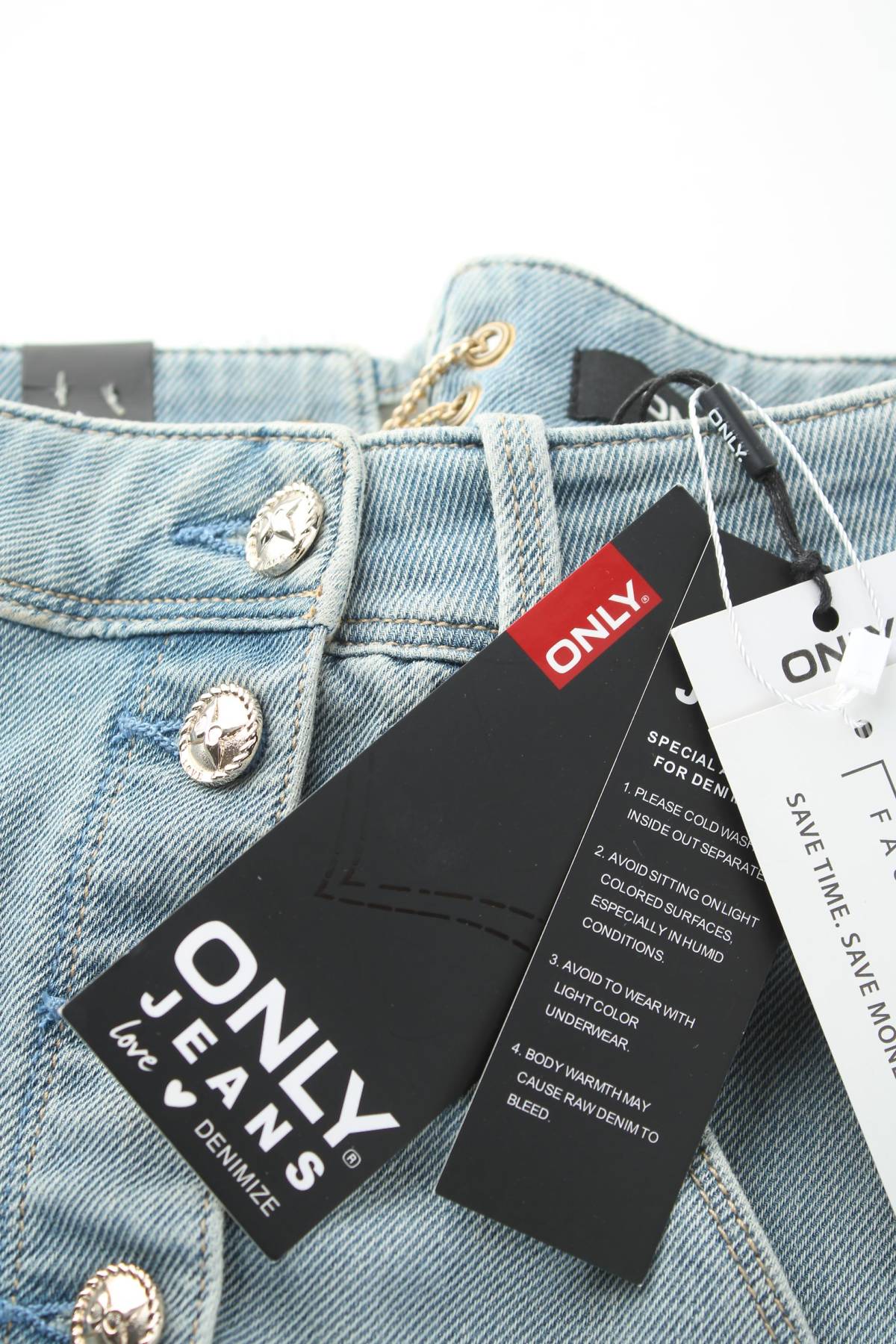 Дамски къси дънки Only Jeans3