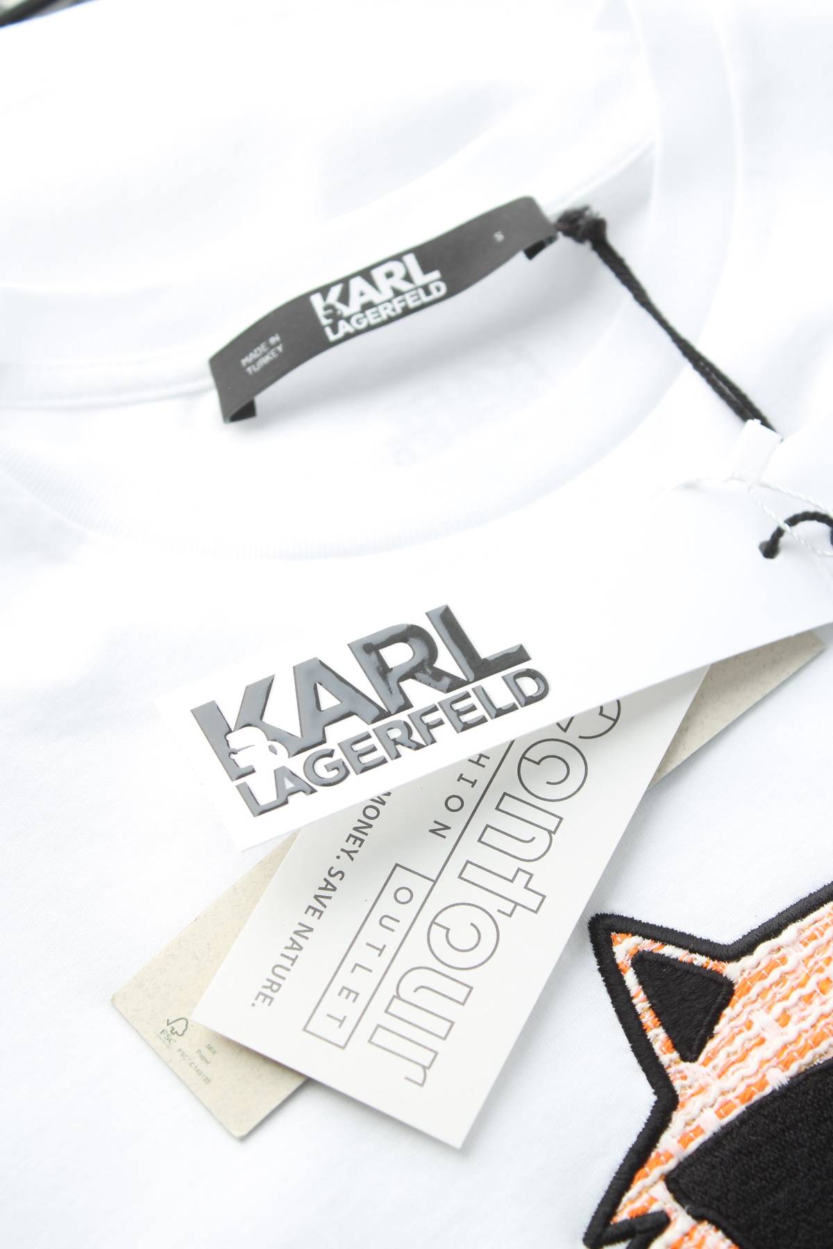 Γυναικείο t-shirt Karl Lagerfeld3 - Contourshop.gr Γυναικείο t-shirt Karl Lagerfeld3