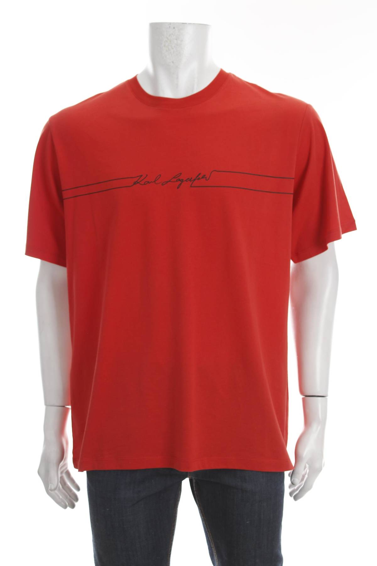 Мъжка тениска Karl Lagerfeld1 - Contour.bg Мъжка тениска Karl Lagerfeld1