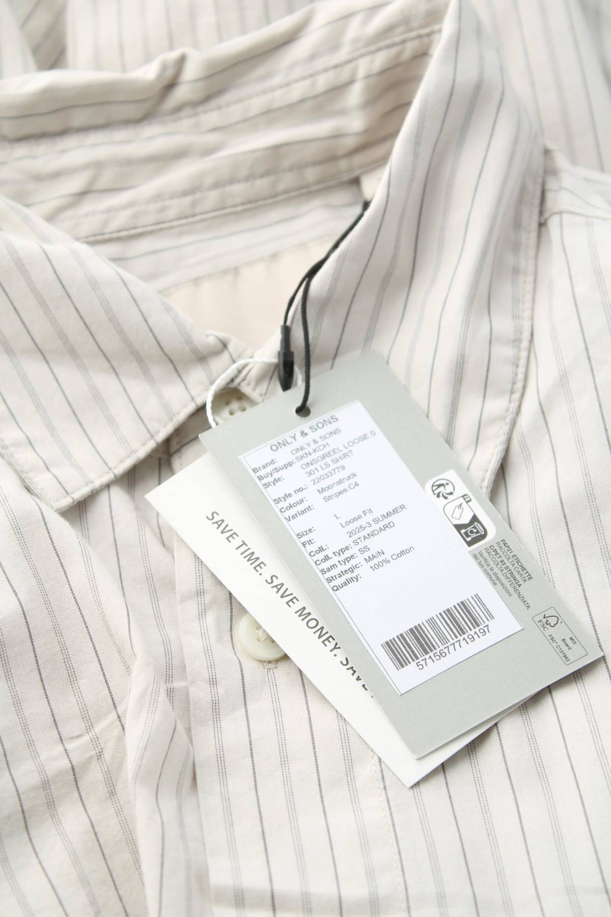 Мъжка риза Only & Sons3 - Contour.bg Мъжка риза Only & Sons3