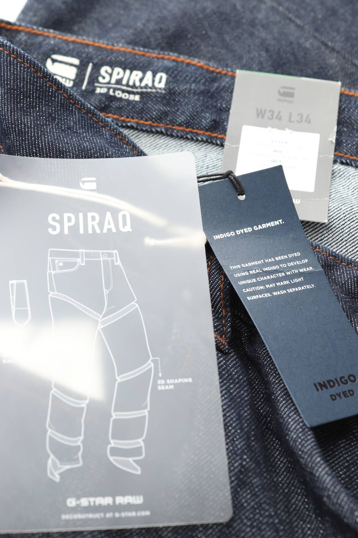 Мъжки дънки G-Star Raw3 - Contour.bg Мъжки дънки G-Star Raw3