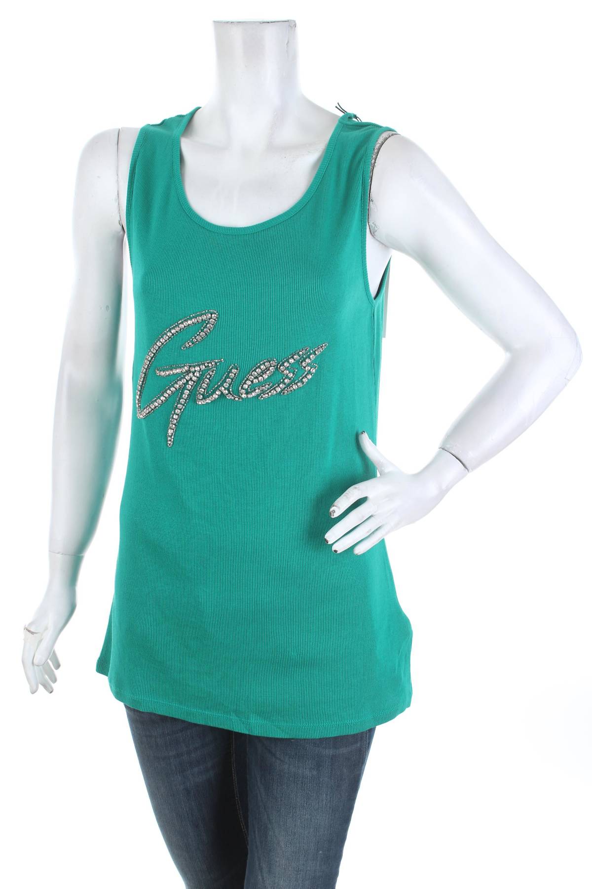 Γυναικείο αμάνικο Guess1