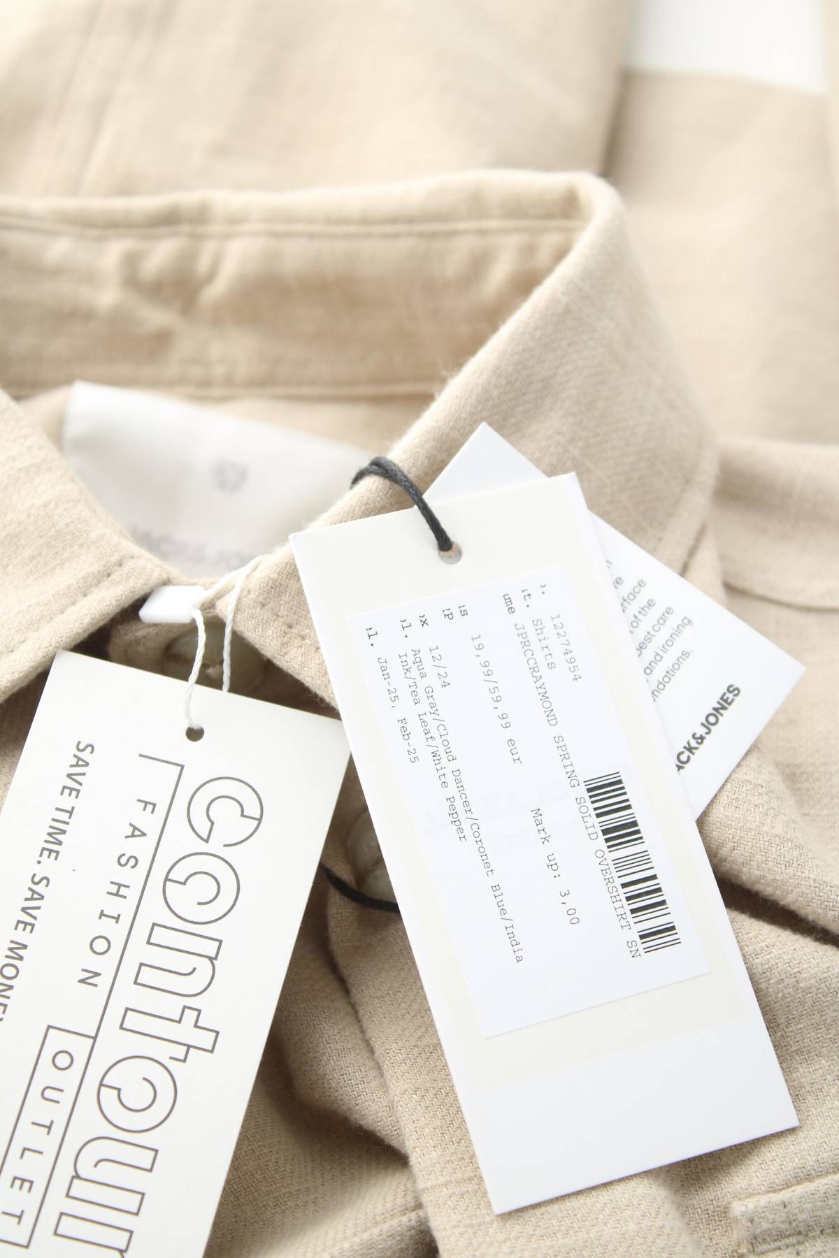 Мъжка риза Jack & Jones Premium3 - Contour.bg Мъжка риза Jack & Jones Premium3