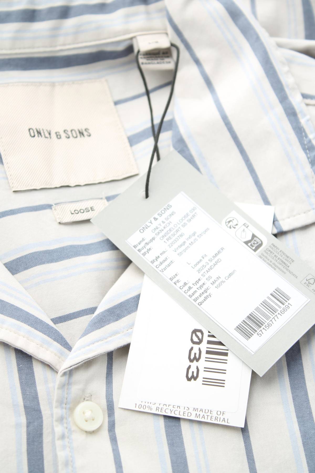 Мъжка риза Only & Sons3