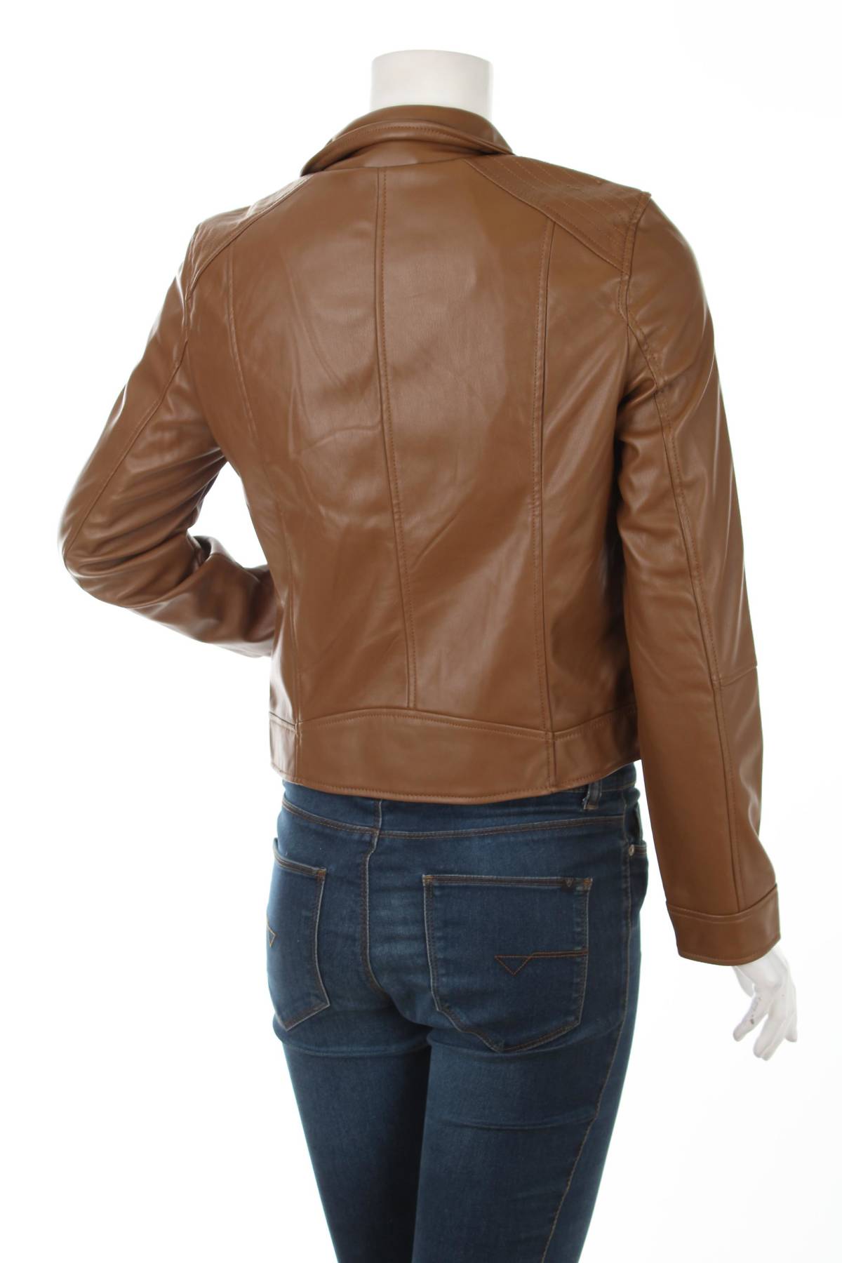 Дамско кожено яке Vero Moda2 - Contour.bg Дамско кожено яке Vero Moda2