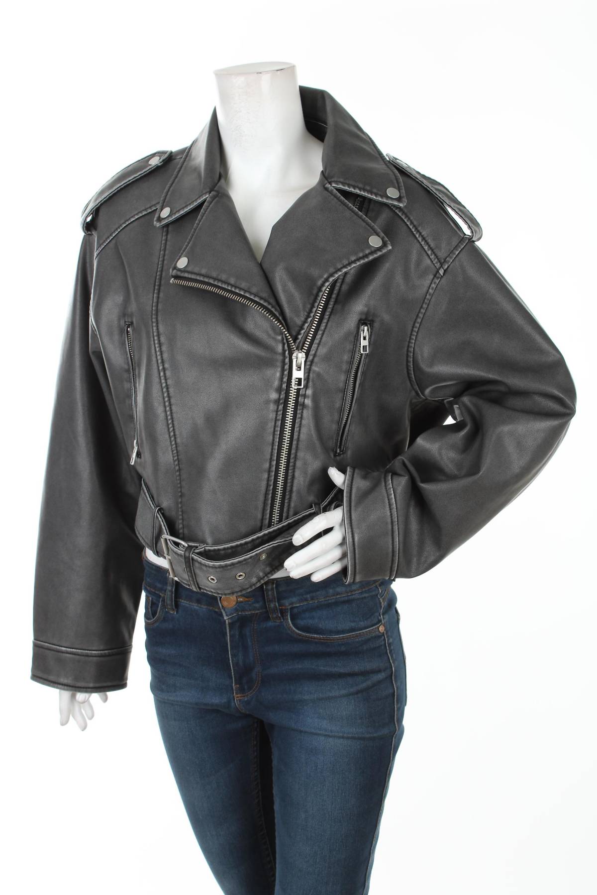 Дамско кожено яке Clockhouse1