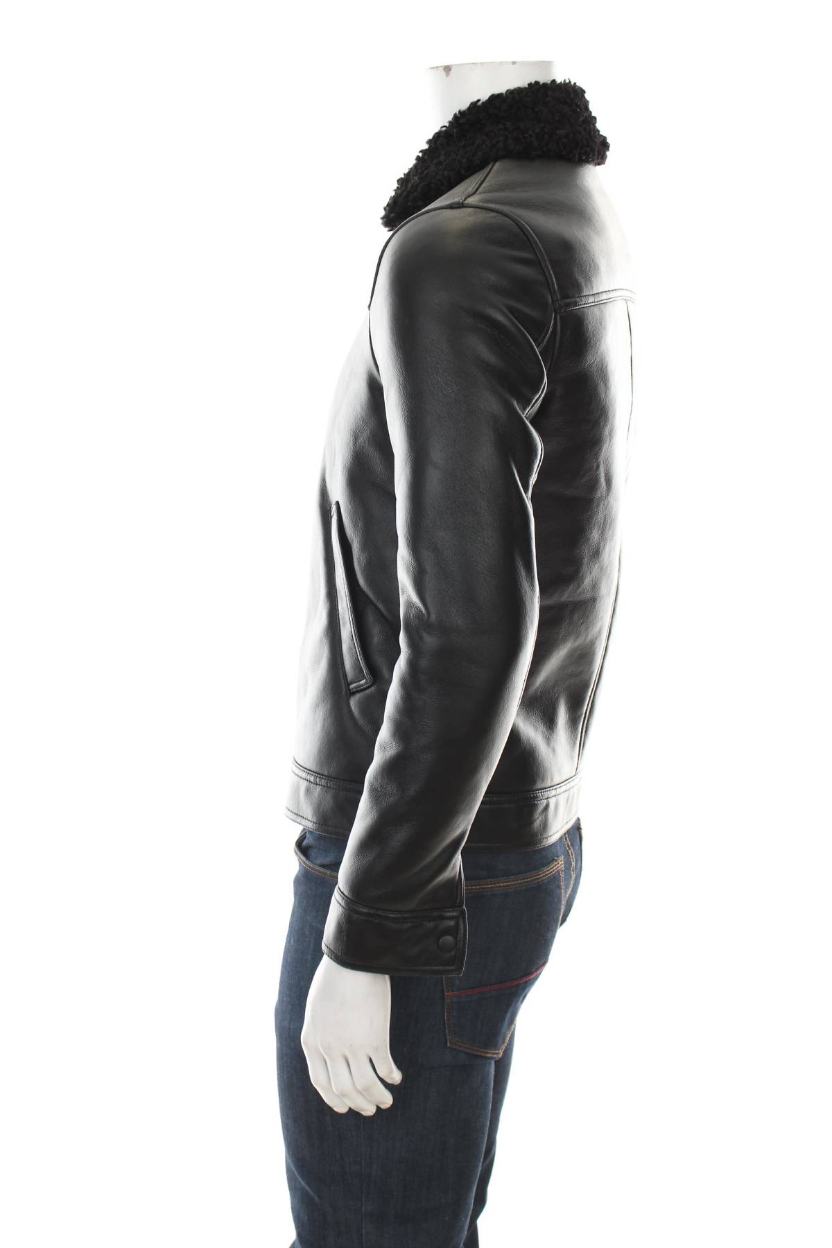 Мъжко кожено яке The Kooples3