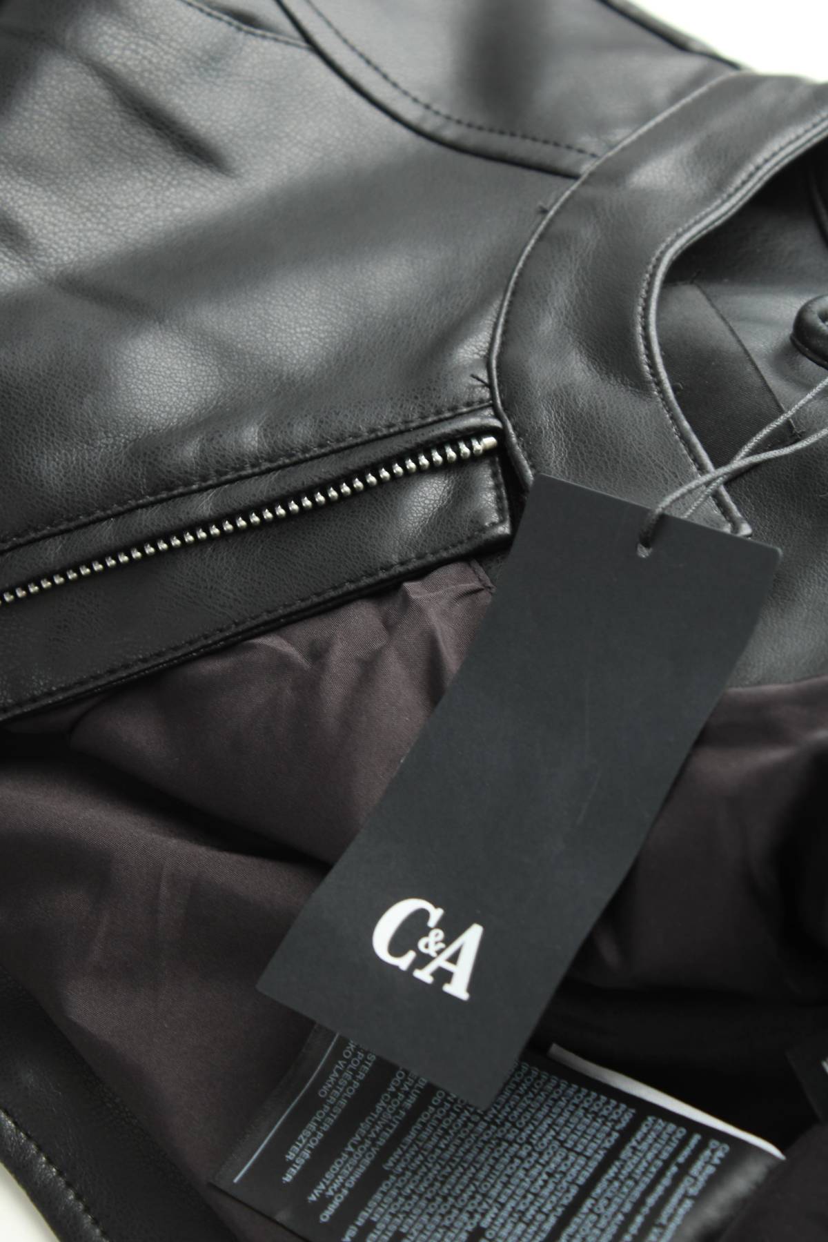 Γυναικείο δερμάτινο μπουφάν C&A4 - Contourshop.gr Γυναικείο δερμάτινο μπουφάν C&A4