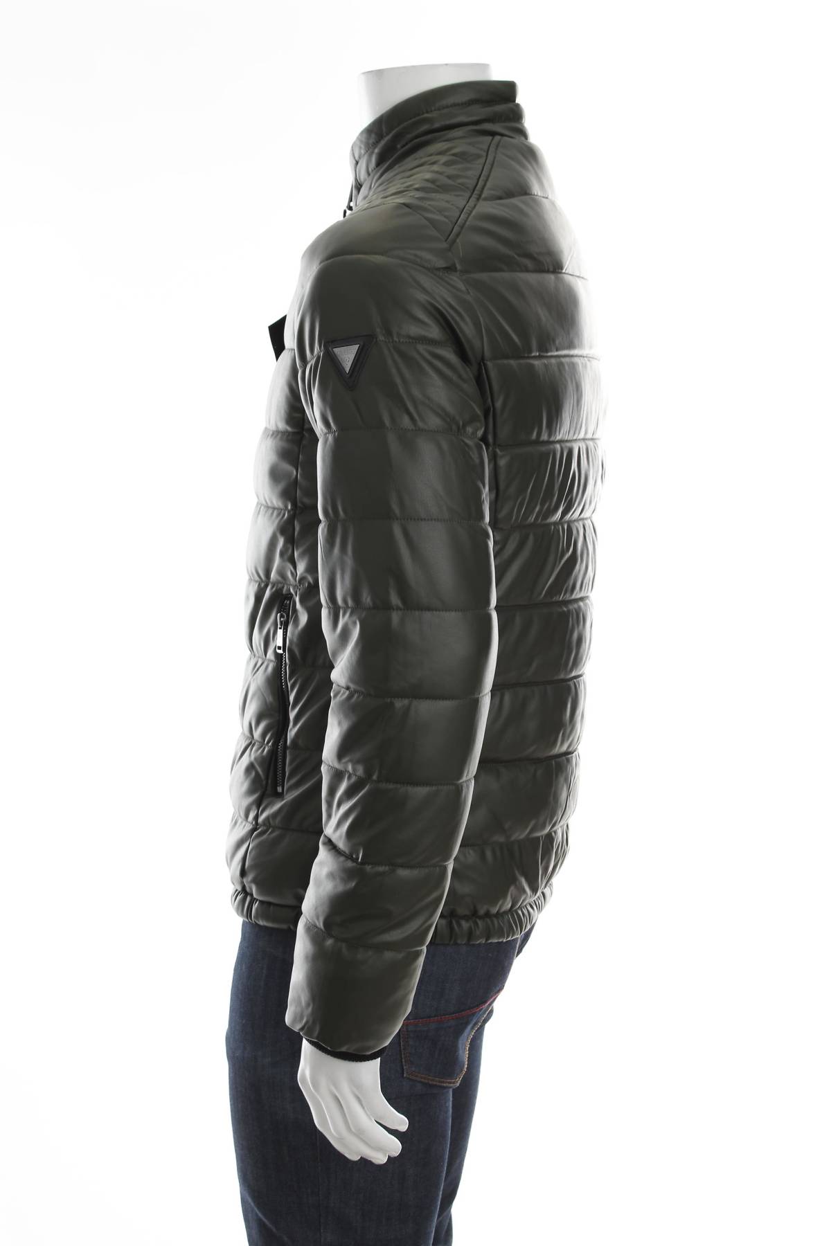 Мъжко кожено яке Guess3 - Contour.bg Мъжко кожено яке Guess3