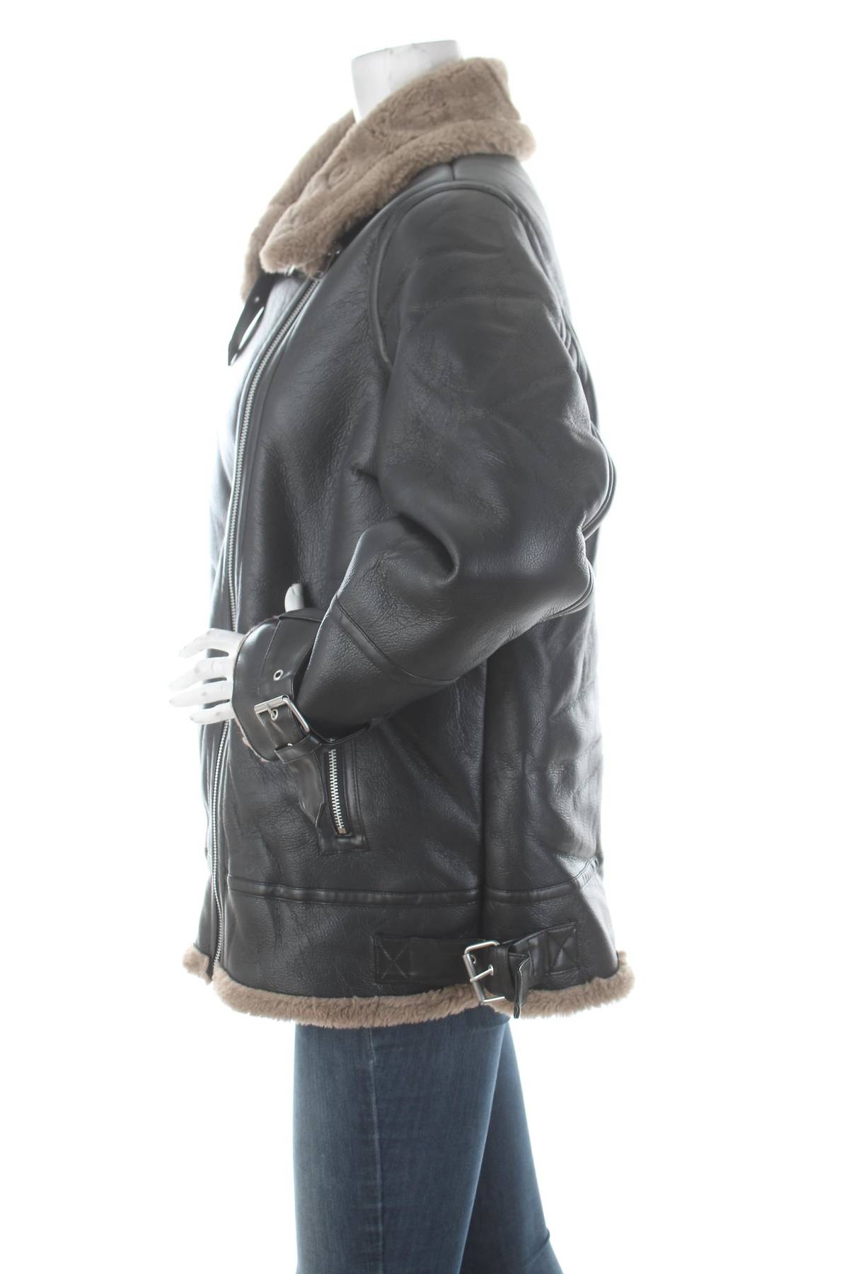 Дамско кожено яке New Look3