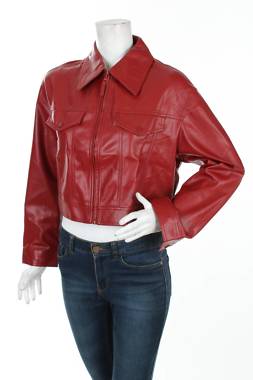 Γυναικείο δερμάτινο μπουφάν Vero Moda1