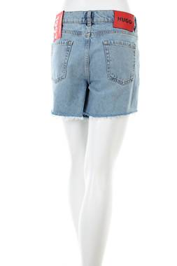 Дамски къси дънки HUGO Hugo Boss2