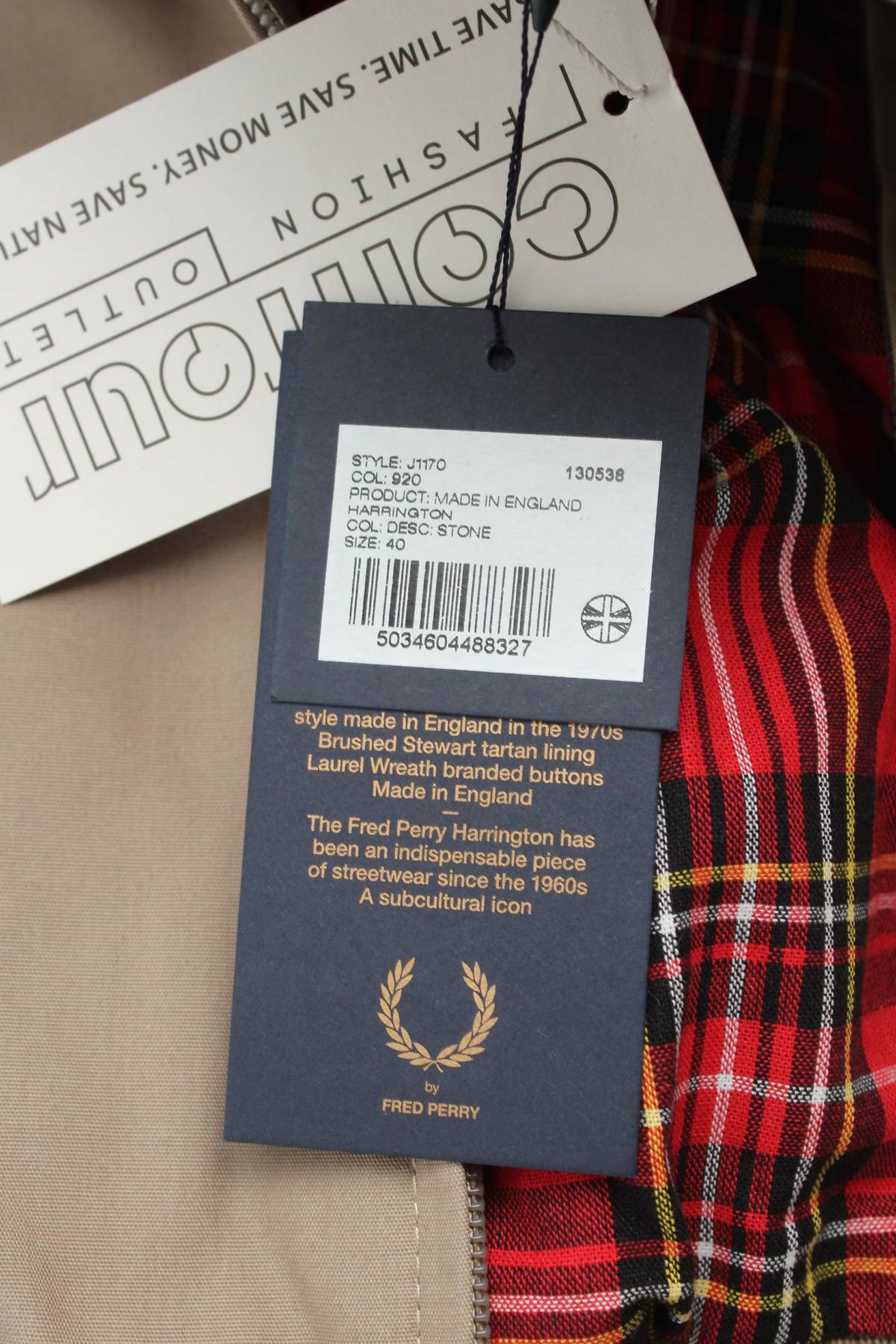 Ανδρικό μπουφάν Fred Perry 4 - Contourshop.gr Ανδρικό μπουφάν Fred Perry 4