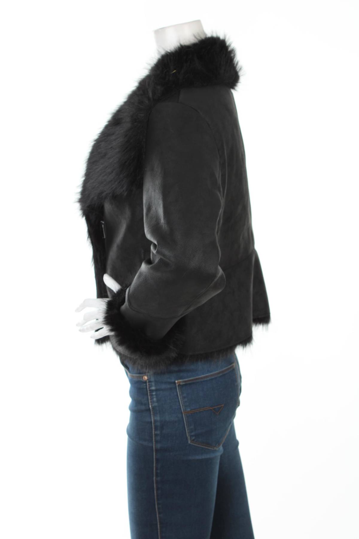 Дамско кожено яке C&A3