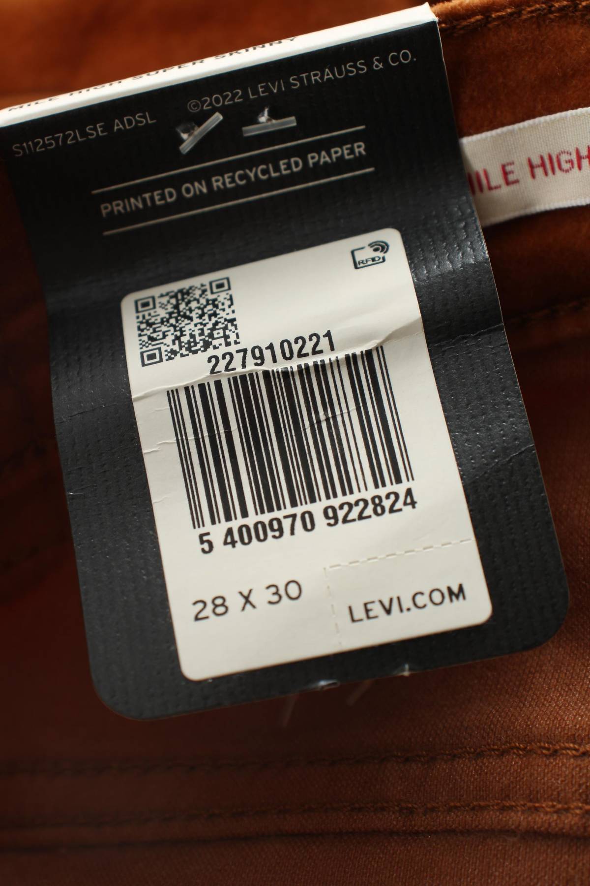 Γυναικείο παντελόνι Levi's3